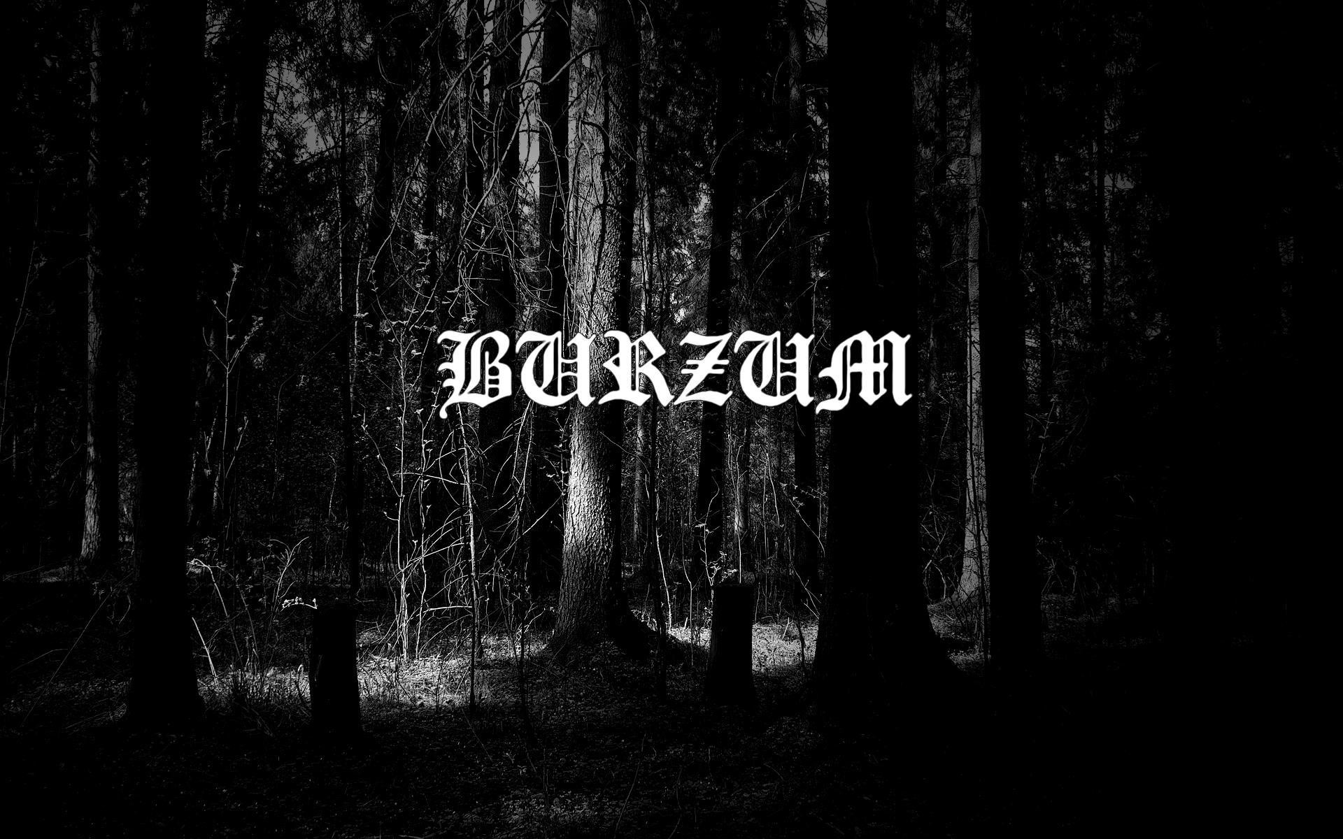 Burzum, Logo, Foresta, Black metal, 1920x1200, sfondo MacBook Pro