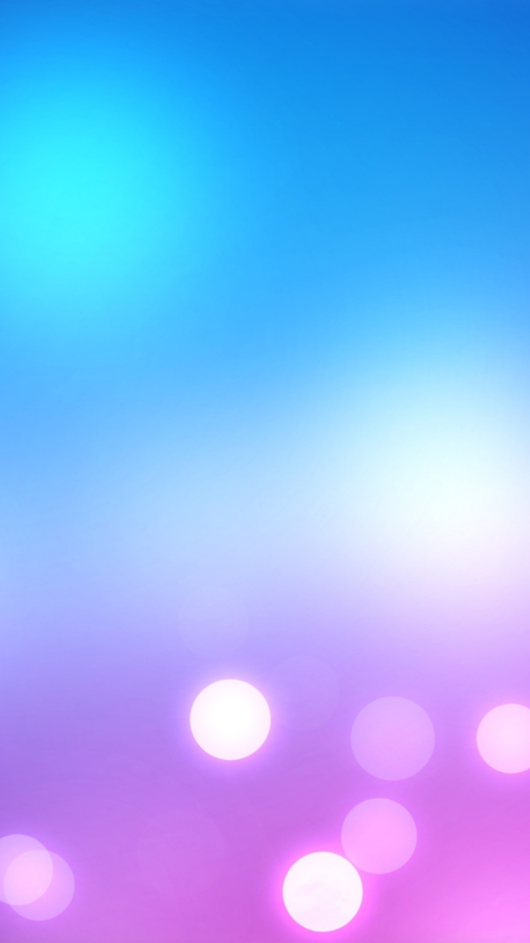 Bokeh, Sfumature, Azzurro, Rosa, sfondo schermata di blocco Samsung S3