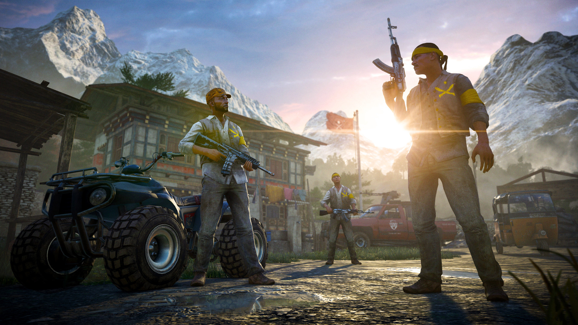 Far Cry 4, Golden Path, Soldati, Quad, Full HD, wallpaper per PC
