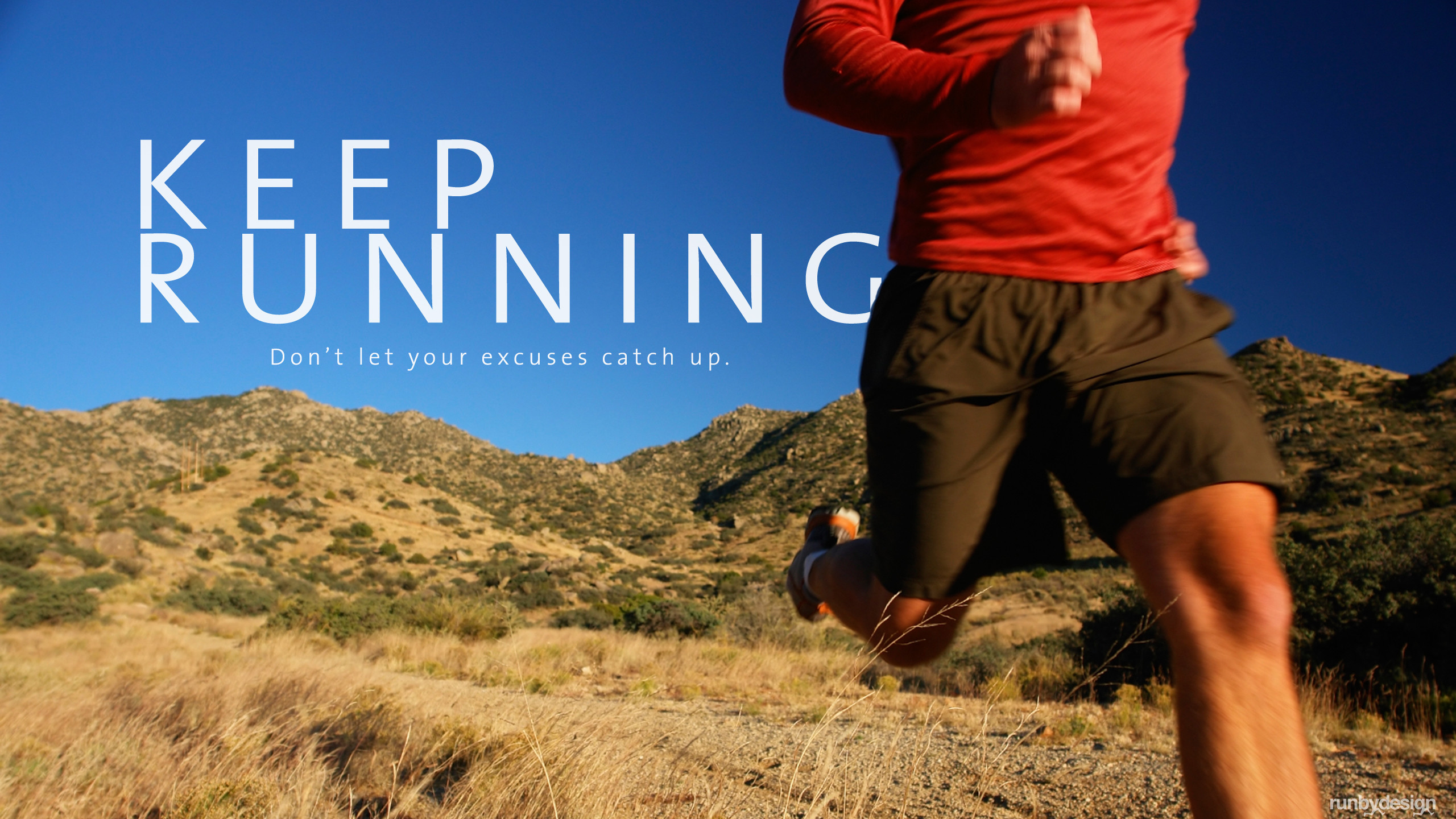Keep Running, Corridore, Colline, Motivazione, 2K 1440p, sfondo desktop
