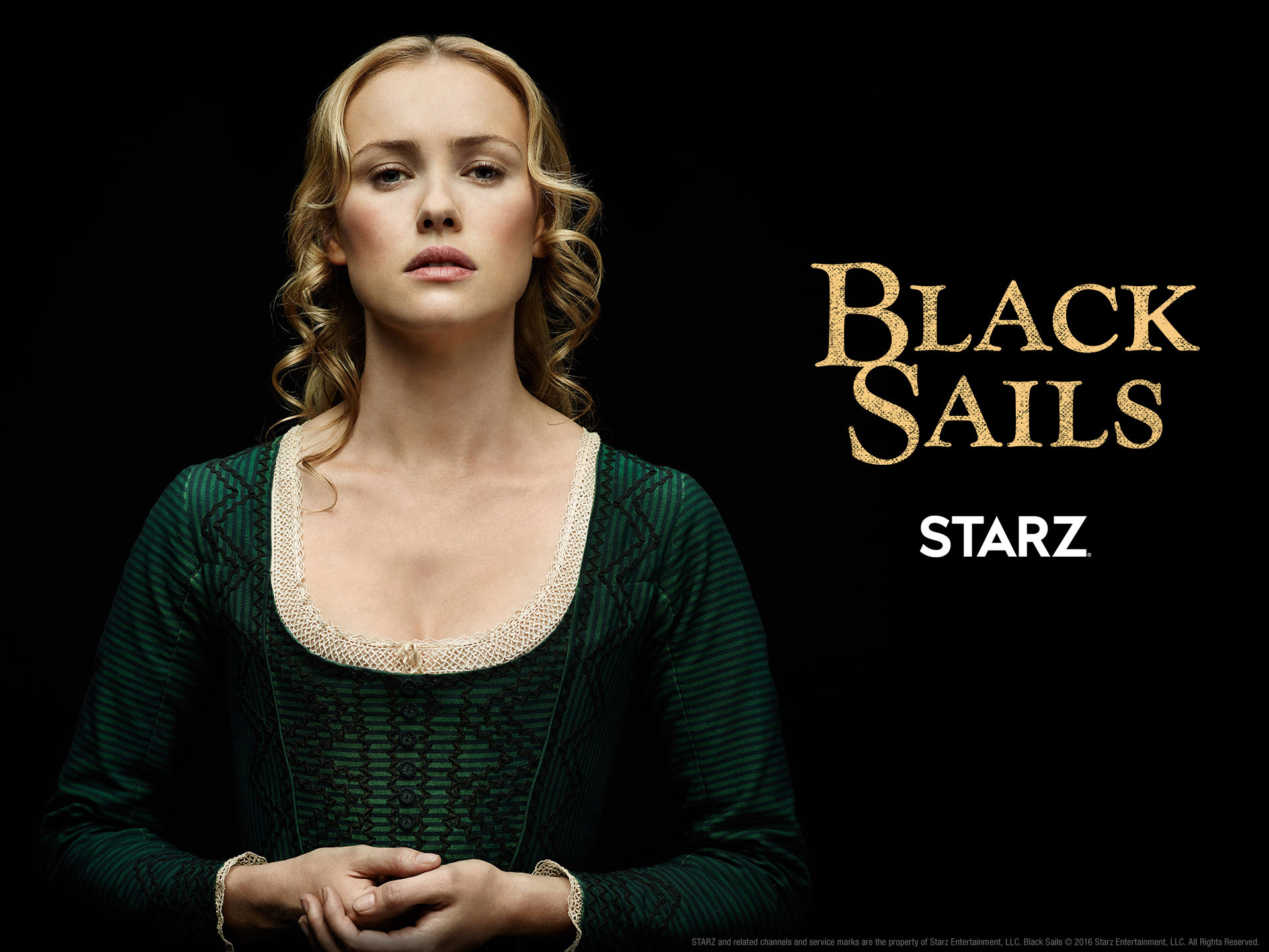 Eleanor Guthrie, Hannah New, Black Sails, Starz, Logo, sfondo per iPad e tablet