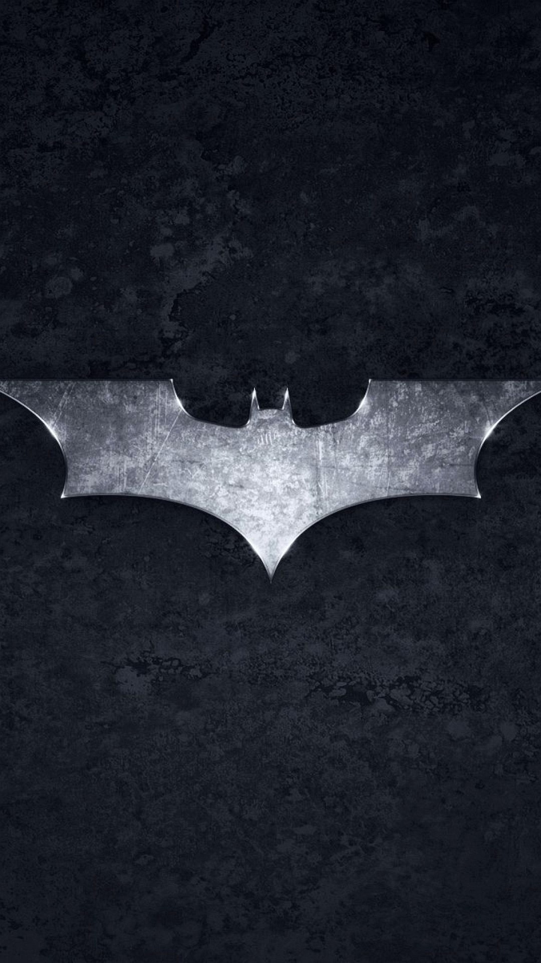 Logo Batman, Batman, Il cavaliere oscuro, DC Comics, Sfondo scuro, schermata di blocco iPhone 6