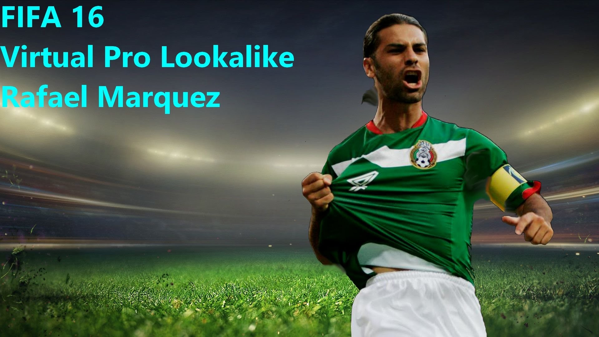 Rafael Márquez, FIFA 16, Virtual Pro, Nazionale messicana, Full HD 1080p, sfondo desktop