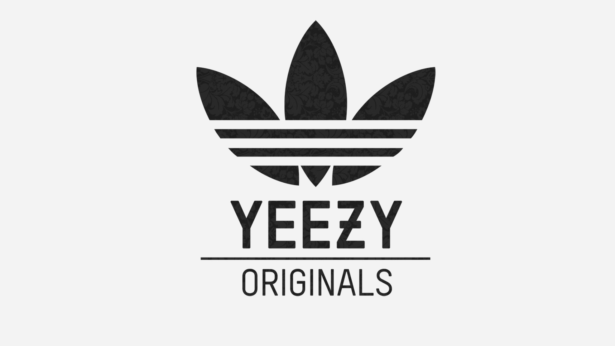 Yeezy, Adidas Originals, Kanye West, Logo, Full HD, sfondo per portatile