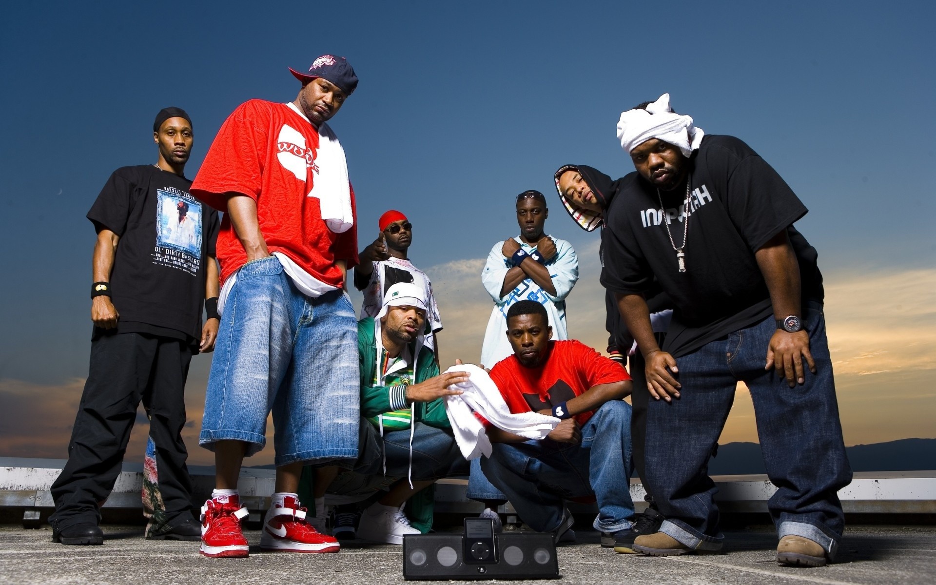 Wu-Tang Clan, Gruppo rap, Cielo, 1920x1200, sfondo MacBook Pro