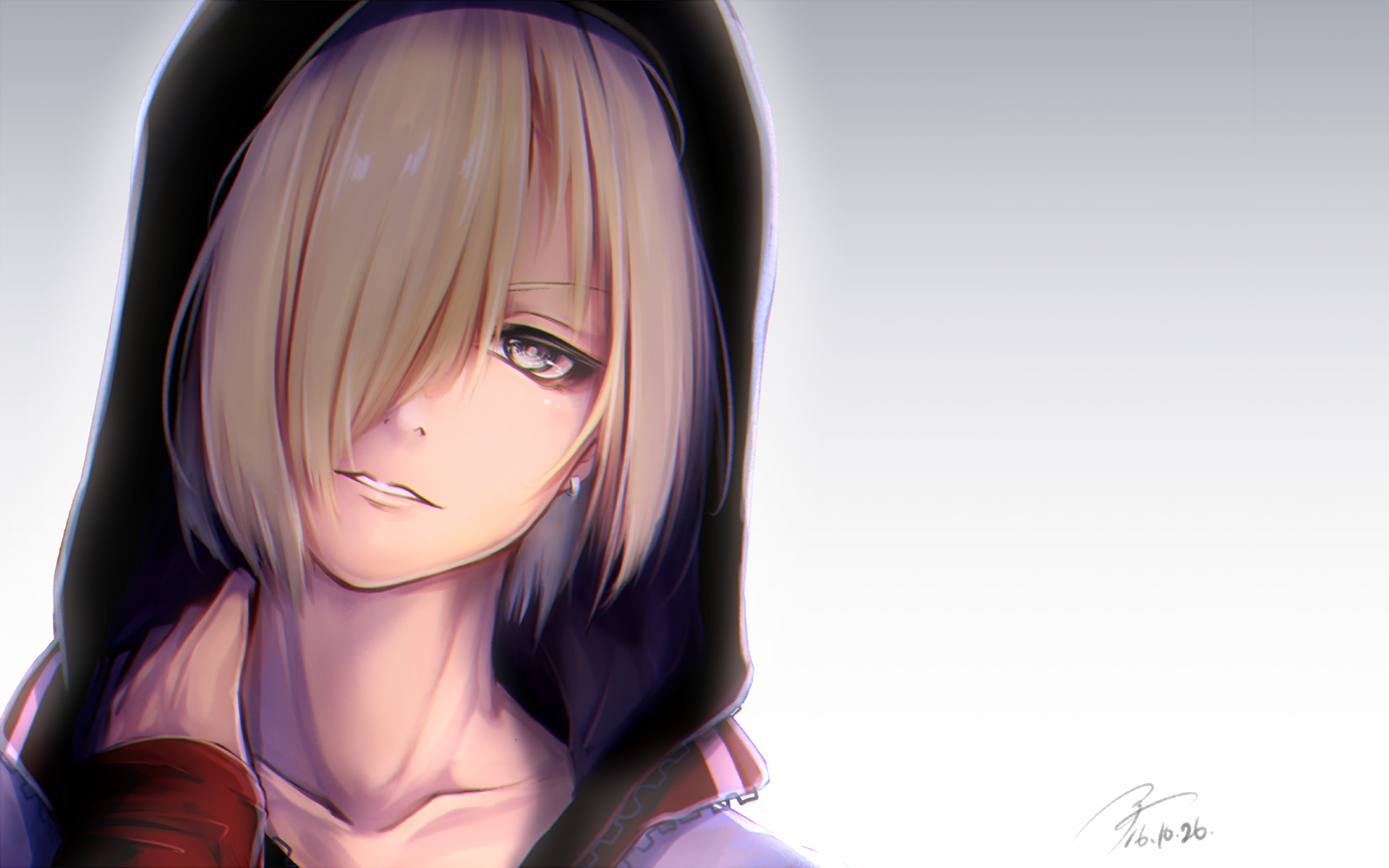 Yuri Plisetsky, Yuri!!! on Ice, Cappuccio, Primo piano, 16:10 Full HD, sfondo widescreen