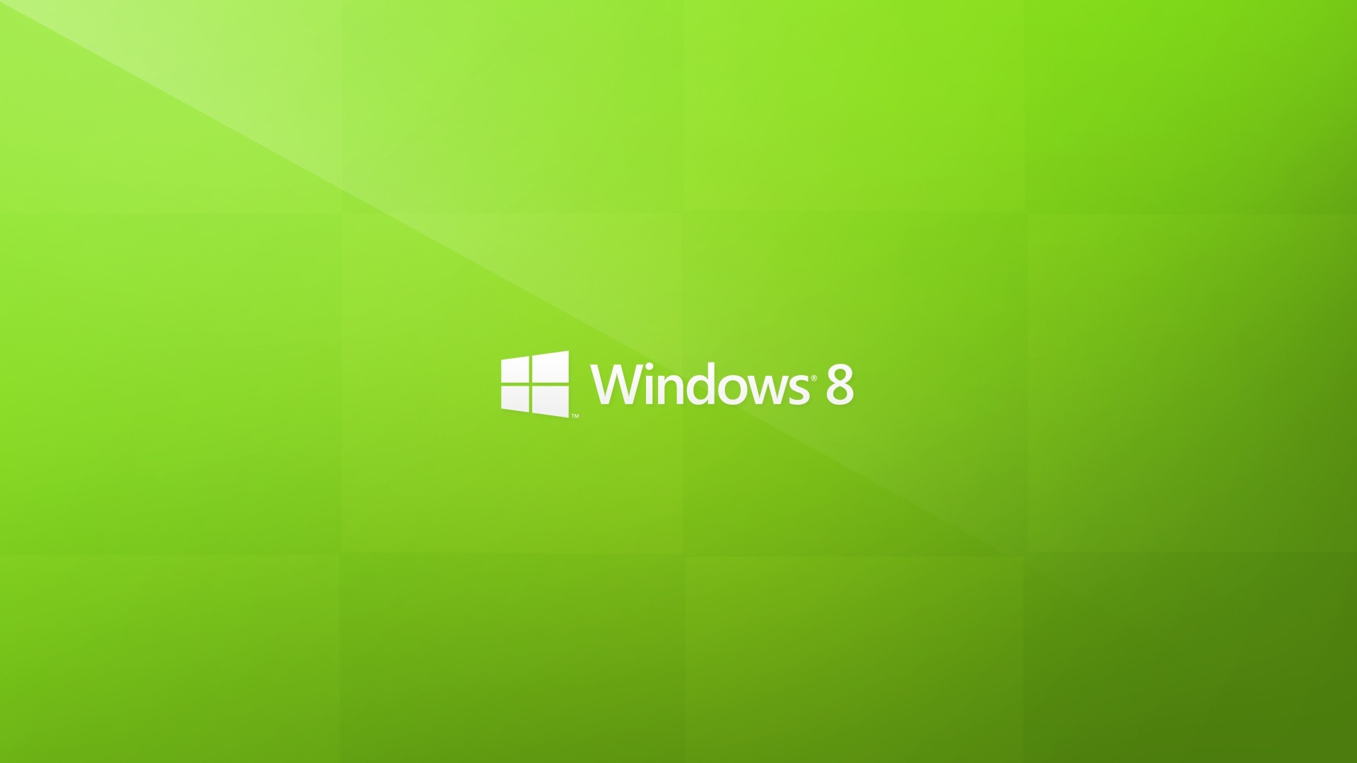 Windows 8, Logo Windows, Verde lime, Minimalista, Full HD, sfondo per PC e portatile