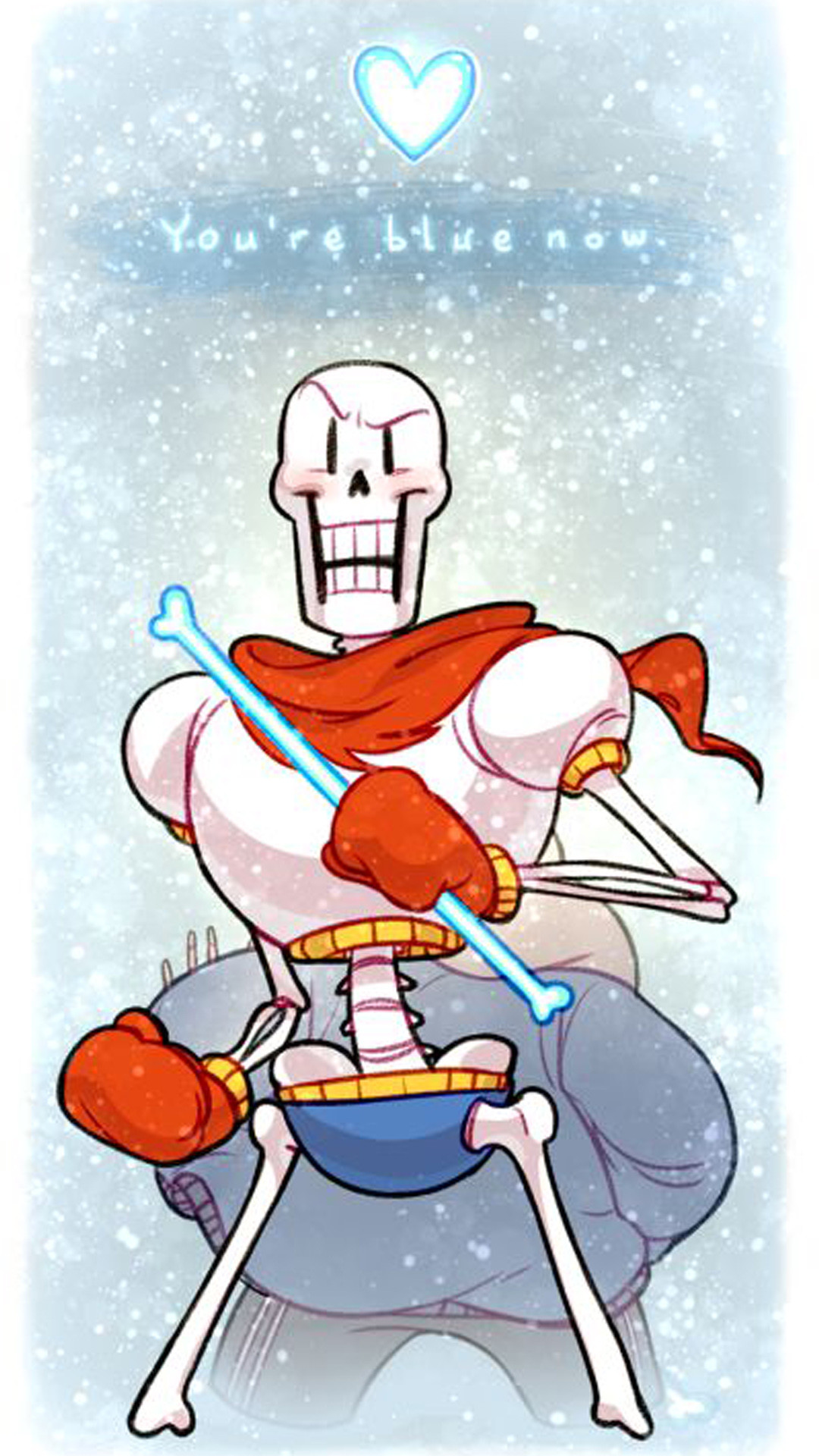 Papyrus, Undertale, Scheletro, Videogioco, sfondo schermata di blocco iPhone 4S