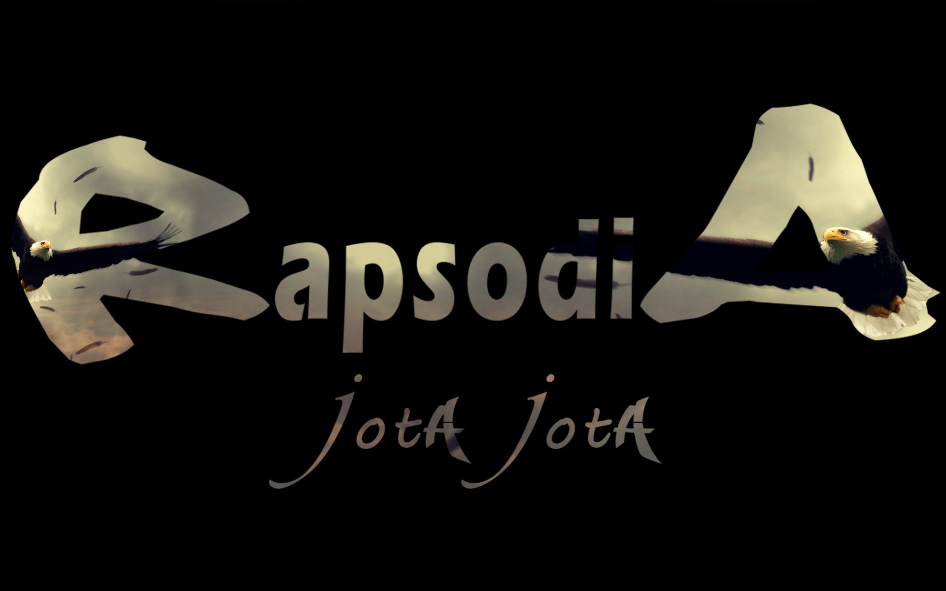 Rapsodia, Jota Jota, Tipografia, 1920x1200, immagine di sfondo