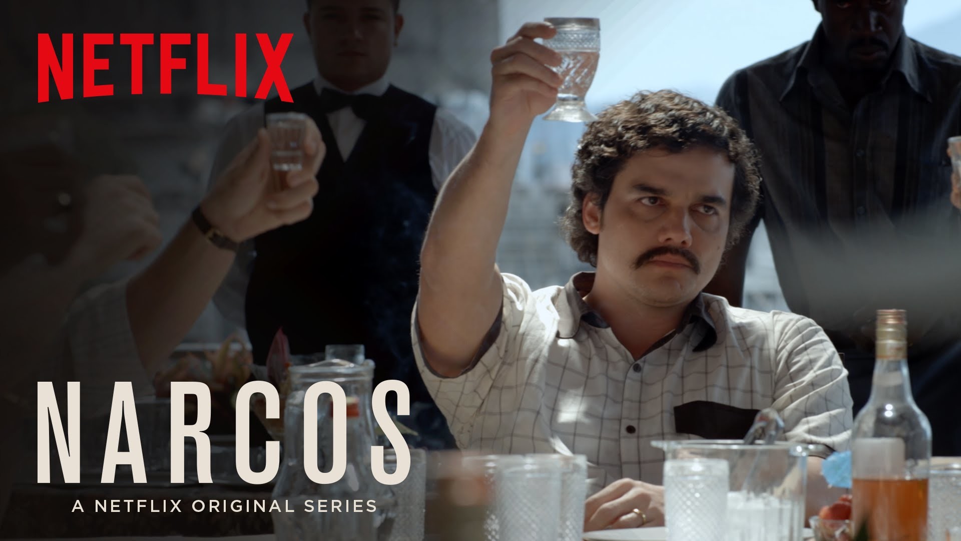 Pablo Escobar, Wagner Moura, Narcos, Netflix, Brindisi, Full HD, sfondo per PC
