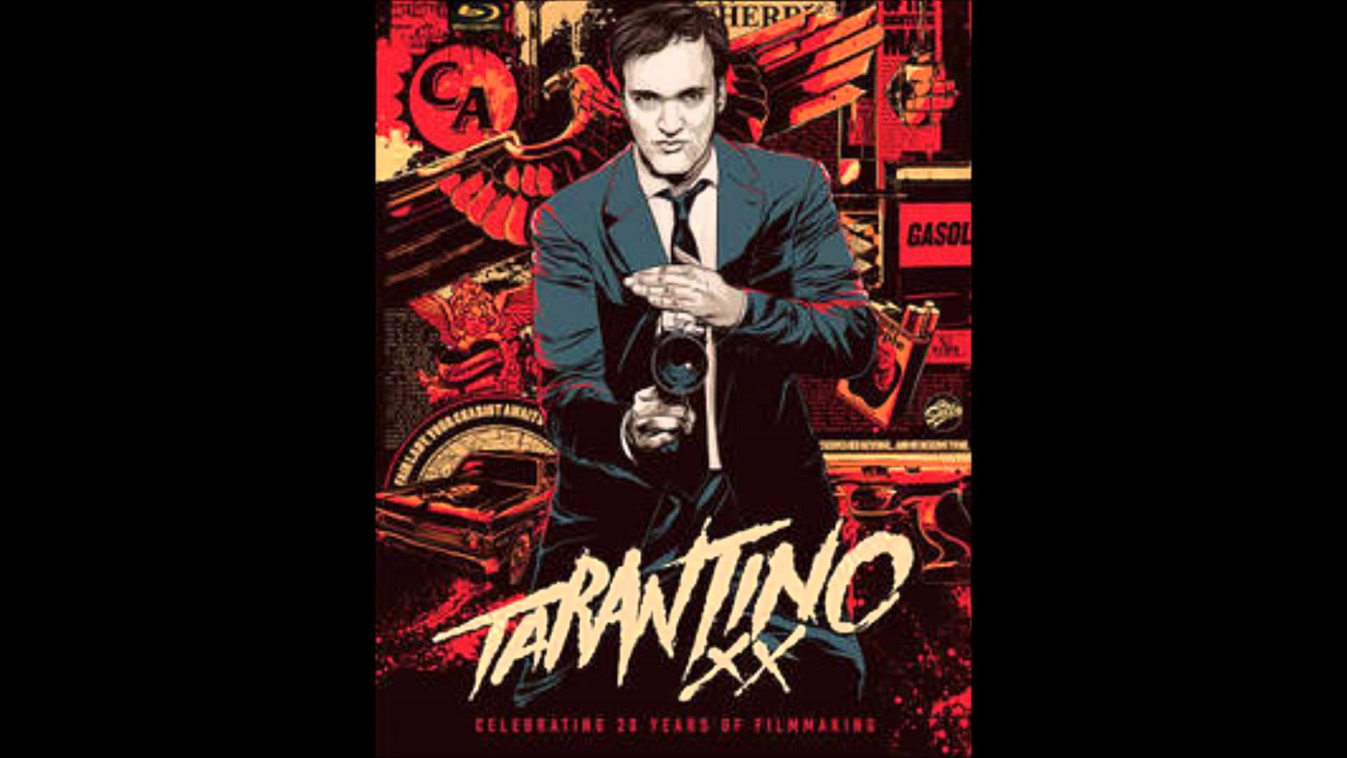 Tarantino XX, Quentin Tarantino, Poster, Illustrazione, 16:9 Full HD, sfondo widescreen