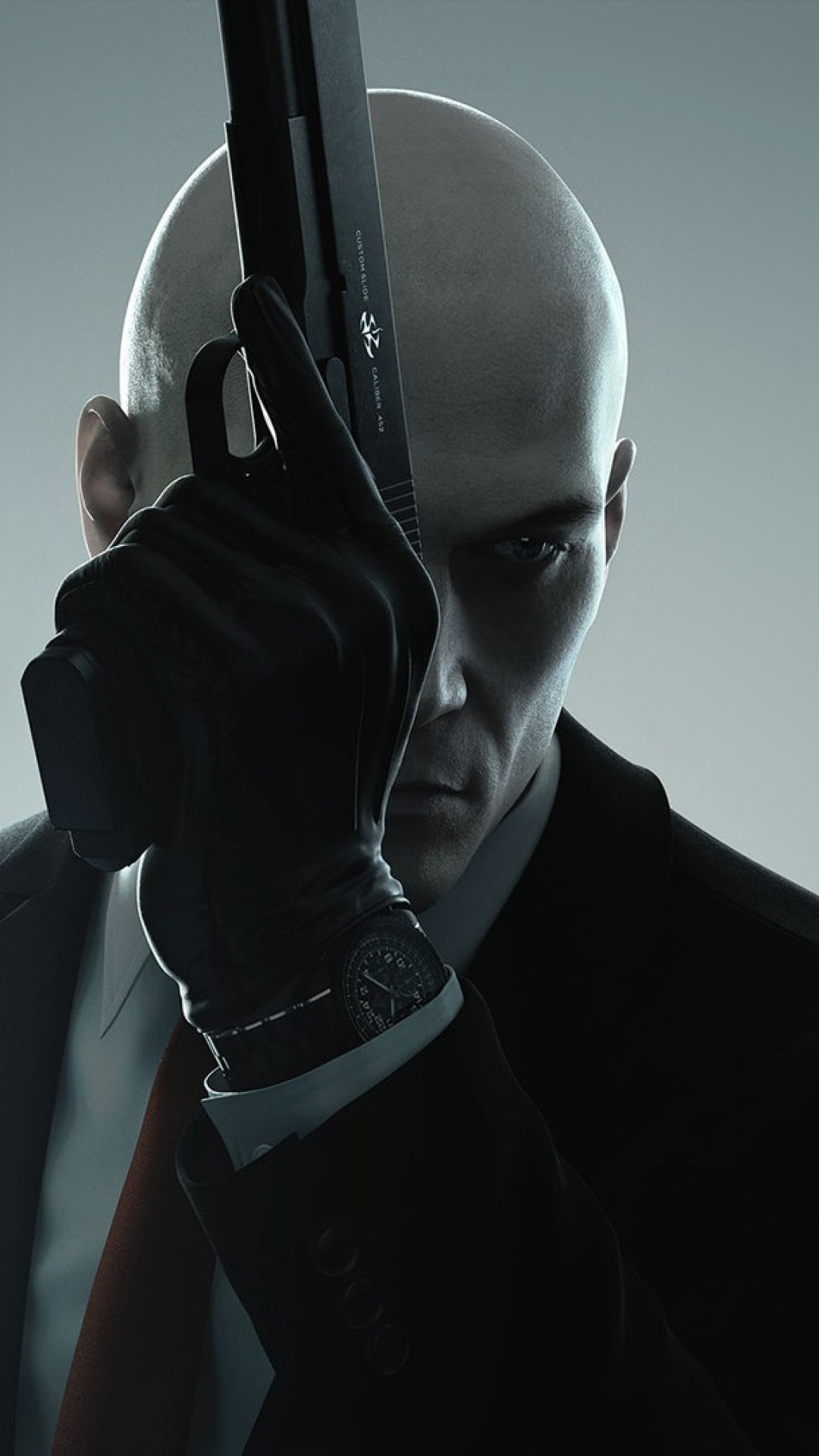 Hitman, Agente 47, Pistola, Videogioco, Full HD, schermata di blocco del cellulare