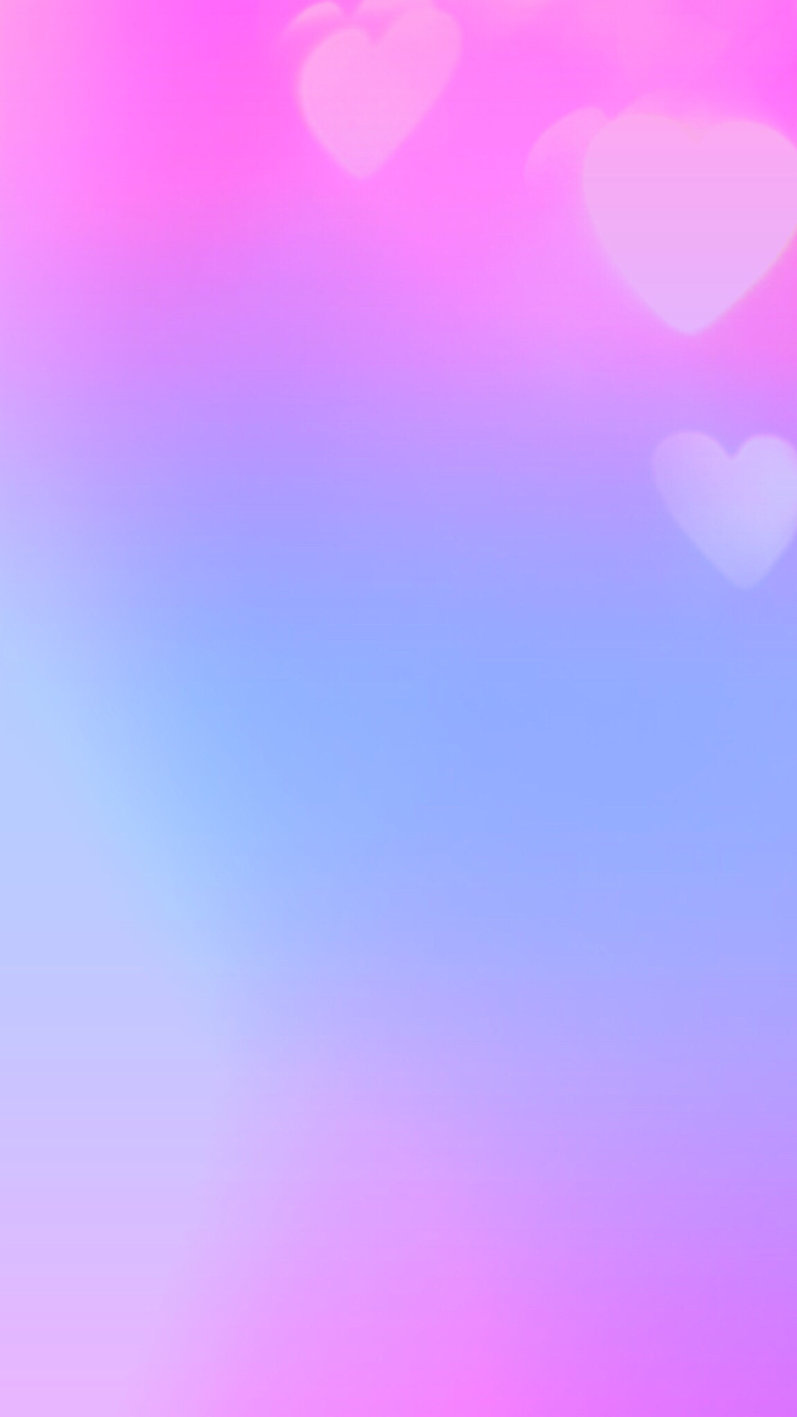 Cuori, Sfumatura pastello, Rosa e blu, sfondo per iPhone e Android