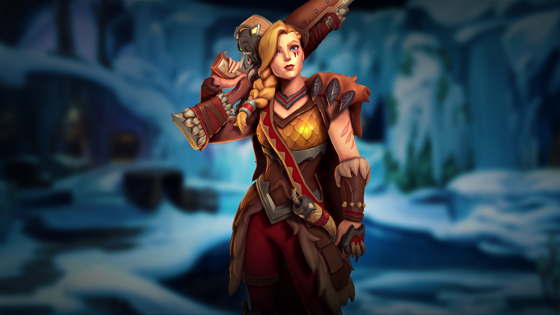 Paladins, Caverna di ghiaccio, Full HD, sfondo per portatile