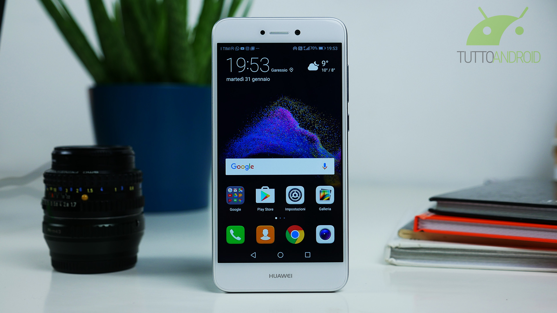 Huawei P8 Lite, Smartphone, Schermata home, 1920x1080, immagine di sfondo