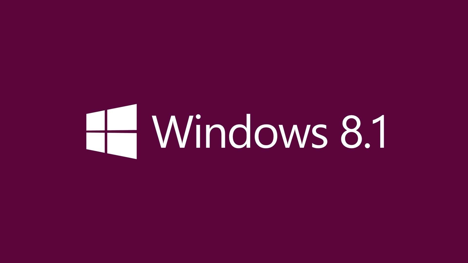 Windows 8.1, Logo Windows, Bordeaux, 1920x1080, immagine di sfondo