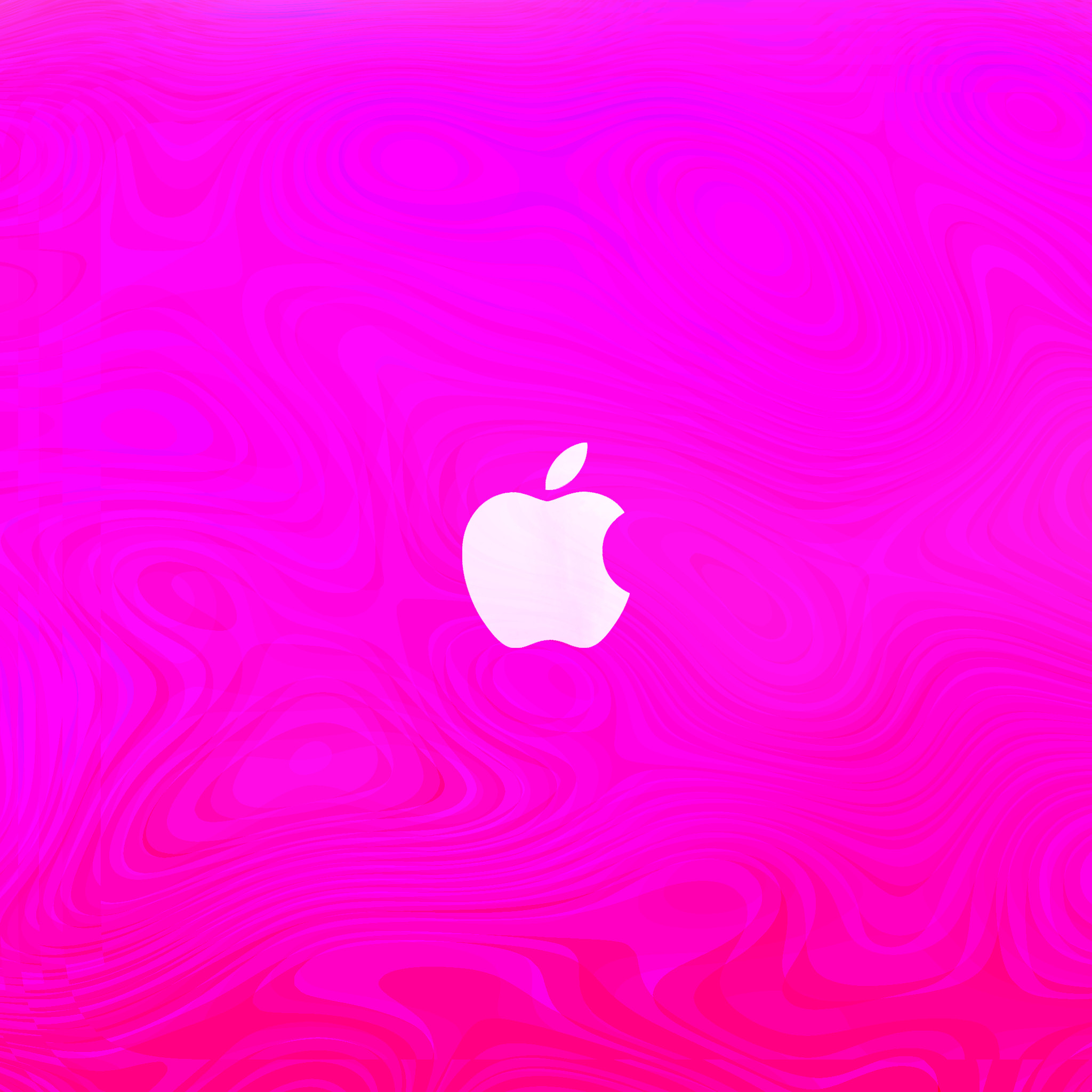 Logo Apple, Fucsia, Minimalismo, Full HD, sfondo per iPad e tablet