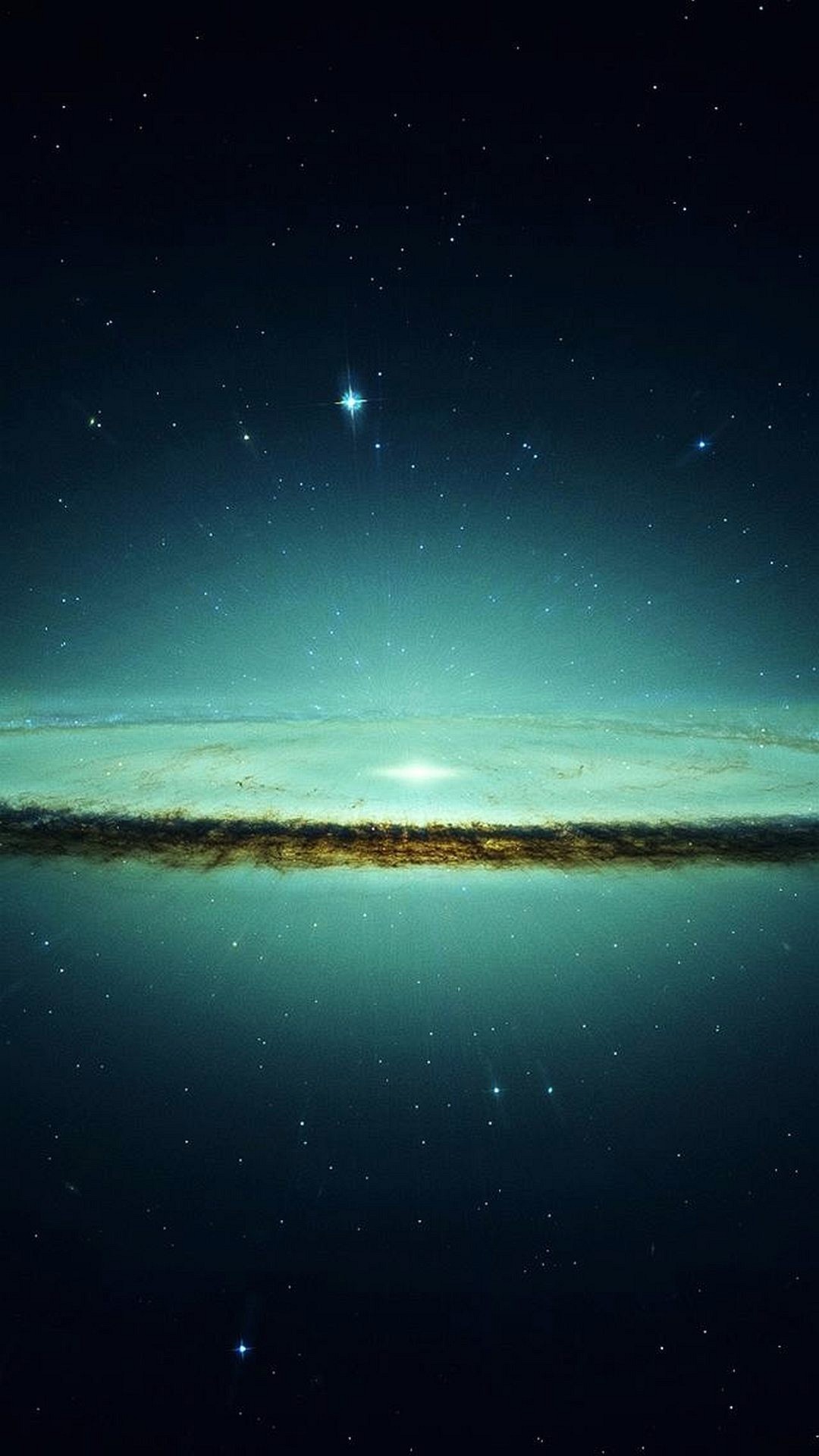 Galassia Sombrero, Spazio, Stelle, Galassia, sfondo Full HD per smartphone