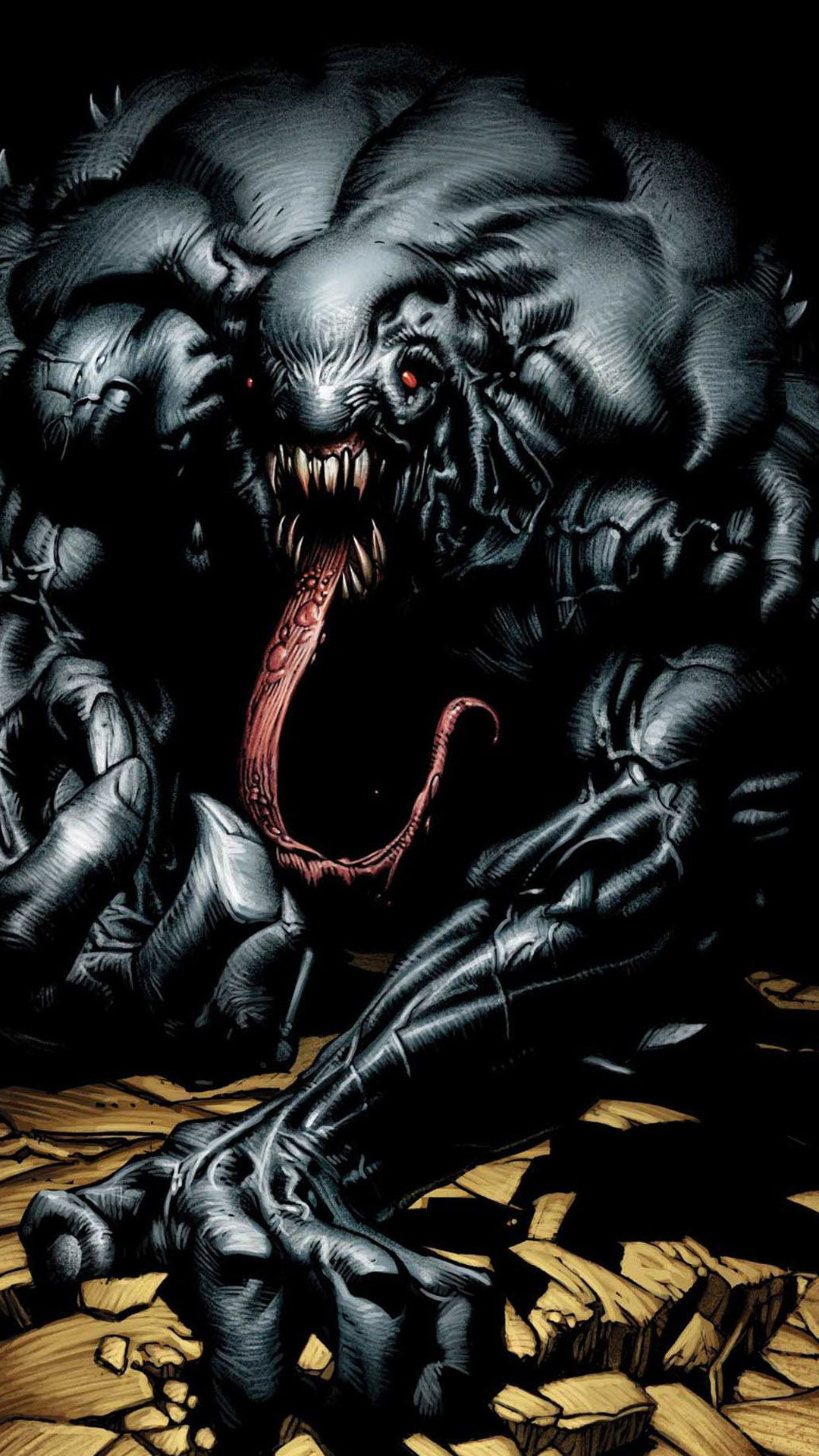 Venom, Fumetto, Marvel, Lingua, Full HD, sfondo per smartphone