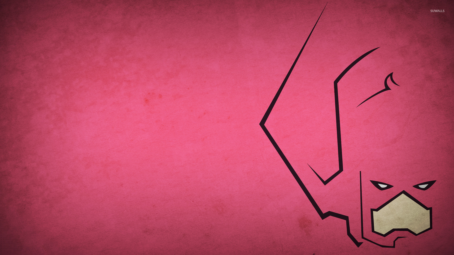 Galactus, Minimalismo, Sfondo rosa, 1920x1080, wallpaper desktop