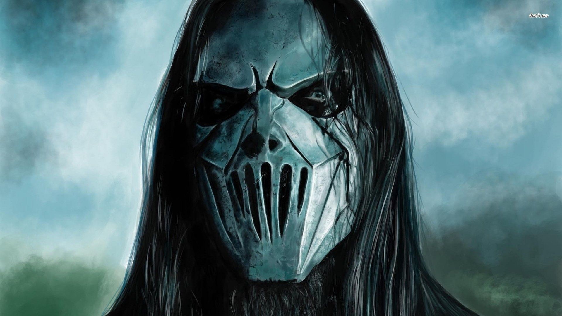 Mick Thomson, Slipknot, Maschera, Arte digitale, 16:9 Full HD, sfondo widescreen