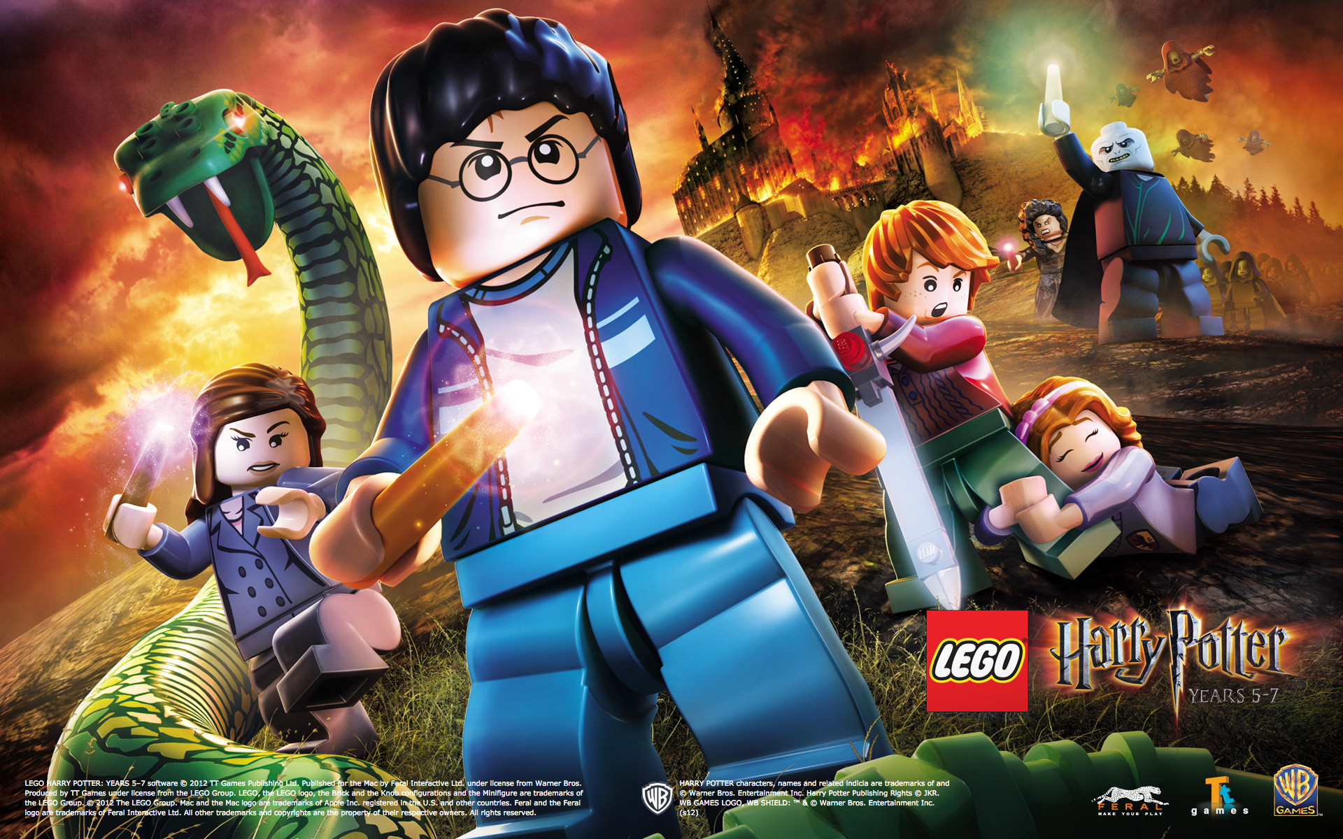 LEGO Harry Potter: Anni 5-7, Videogioco, Harry Potter, Lord Voldemort, sfondo Full HD per computer