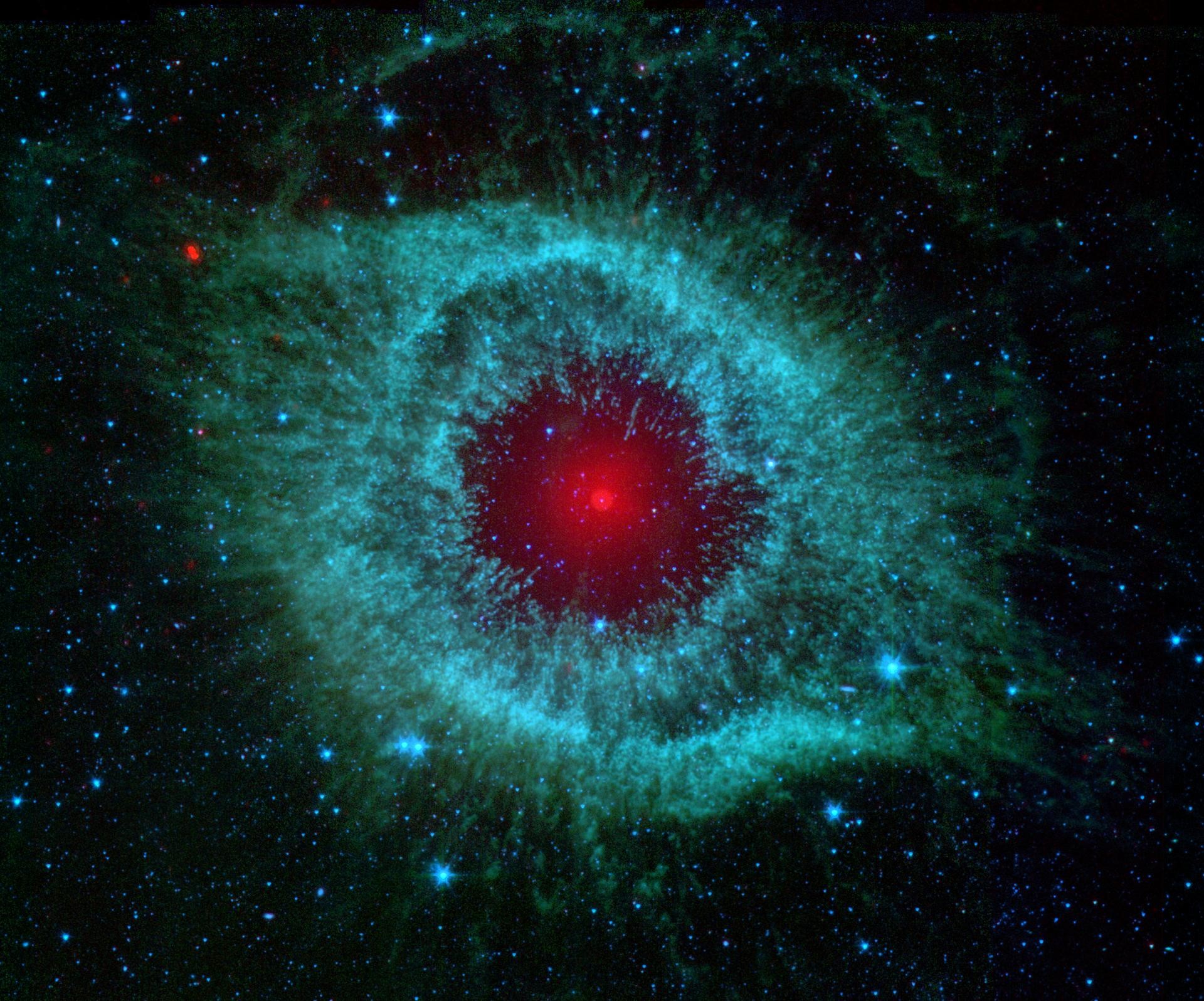 Nebulosa Elica, Spazio, Stelle, Occhio di Dio, Full HD, sfondo per PC