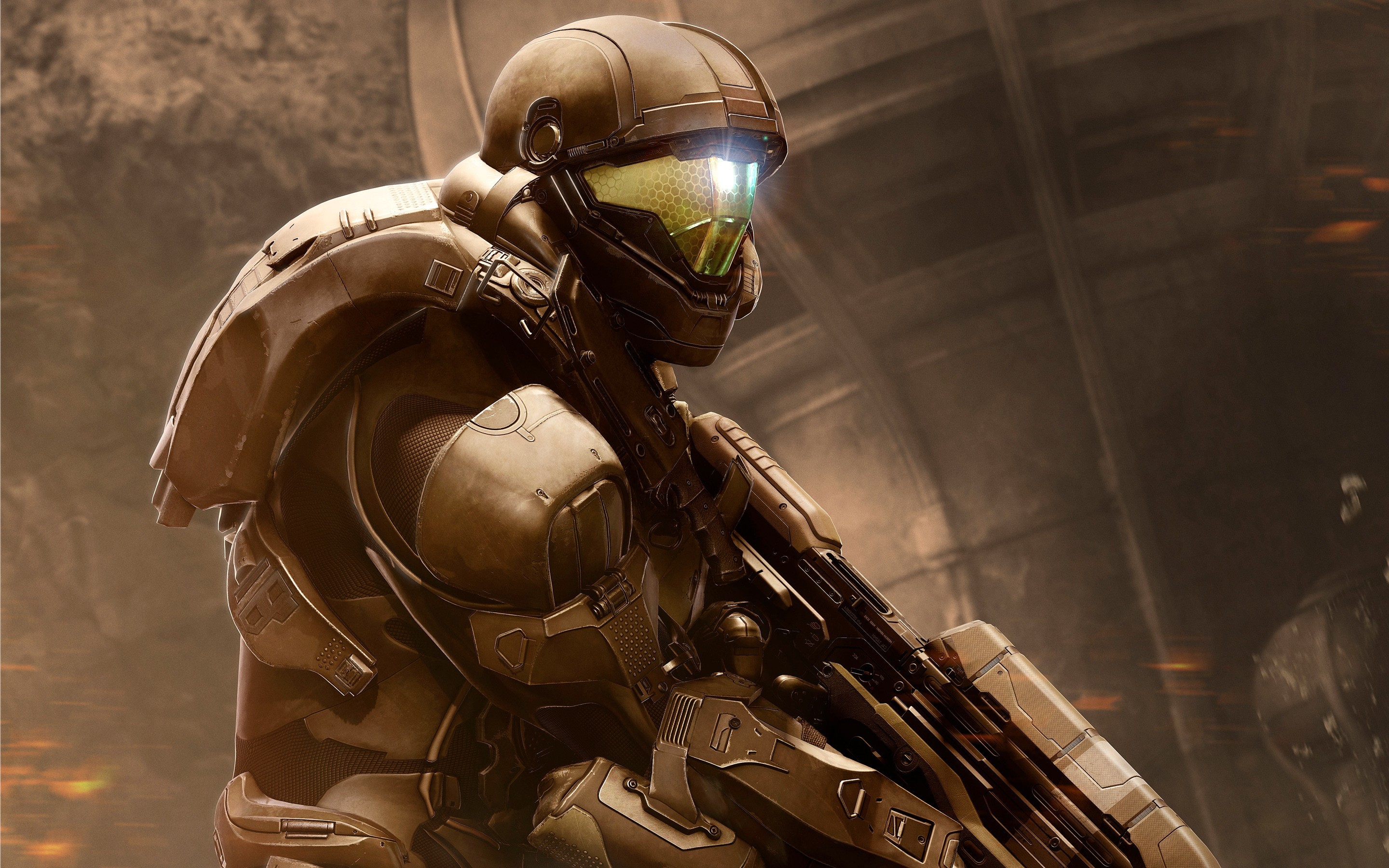 Spartan Buck, Fireteam Osiris, Halo 5: Guardians, Armatura, 2880x1800, sfondo MacBook Pro