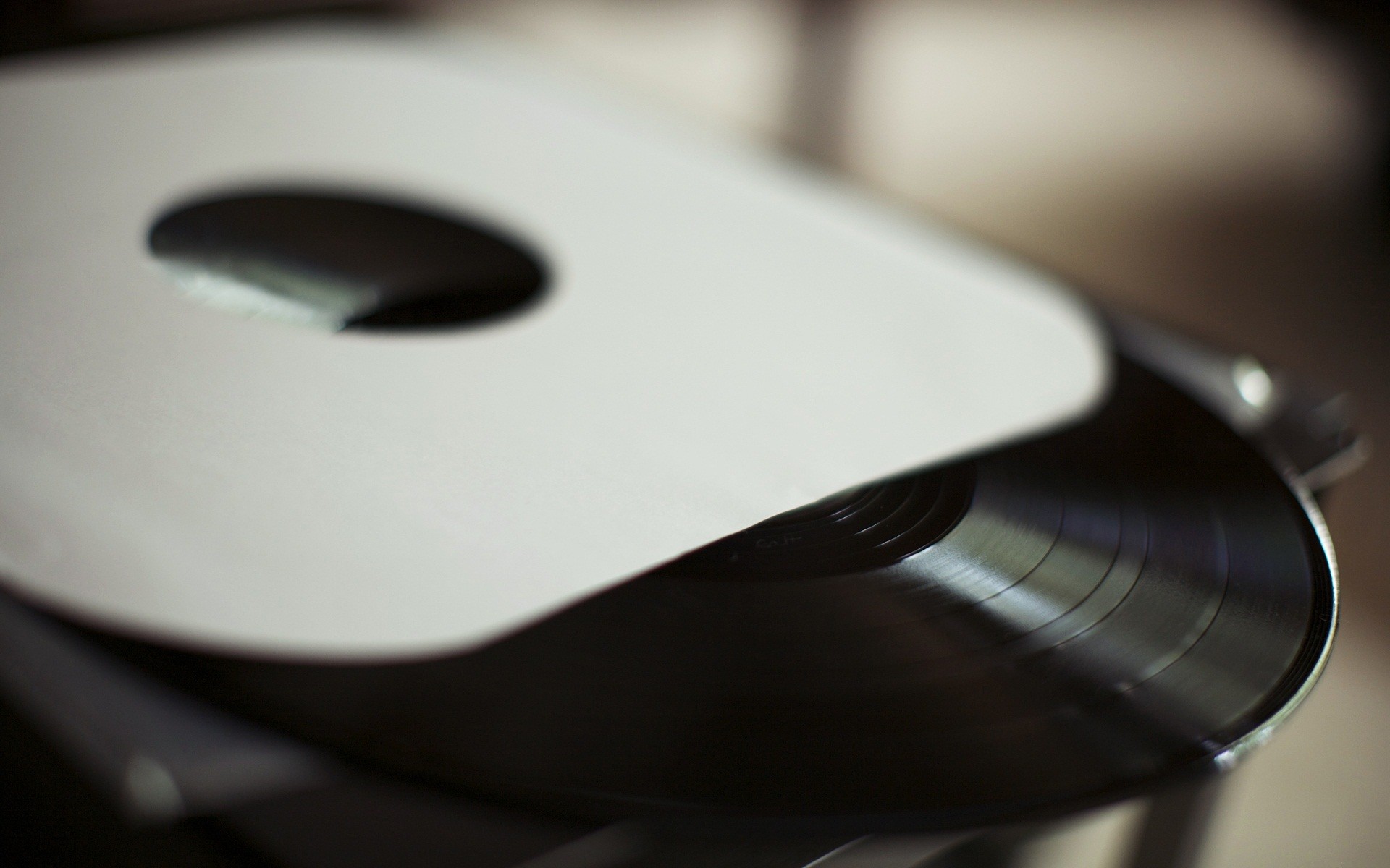 Disco in vinile, Busta, Primo piano, 16:10 Full HD, wallpaper widescreen