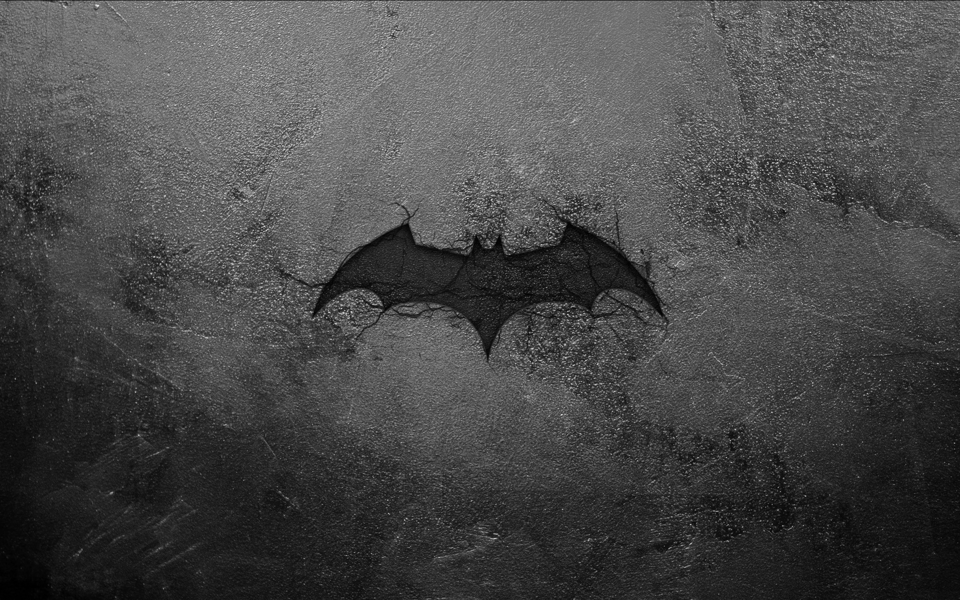 Logo di Batman, Muro, Grigio, 16:10 Full HD, sfondo widescreen