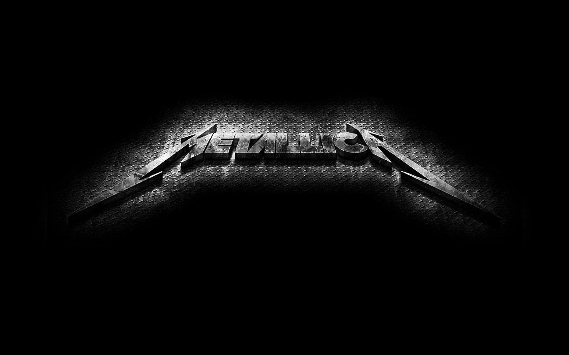 Metallica, Logo, Sfondo nero, Full HD, wallpaper desktop
