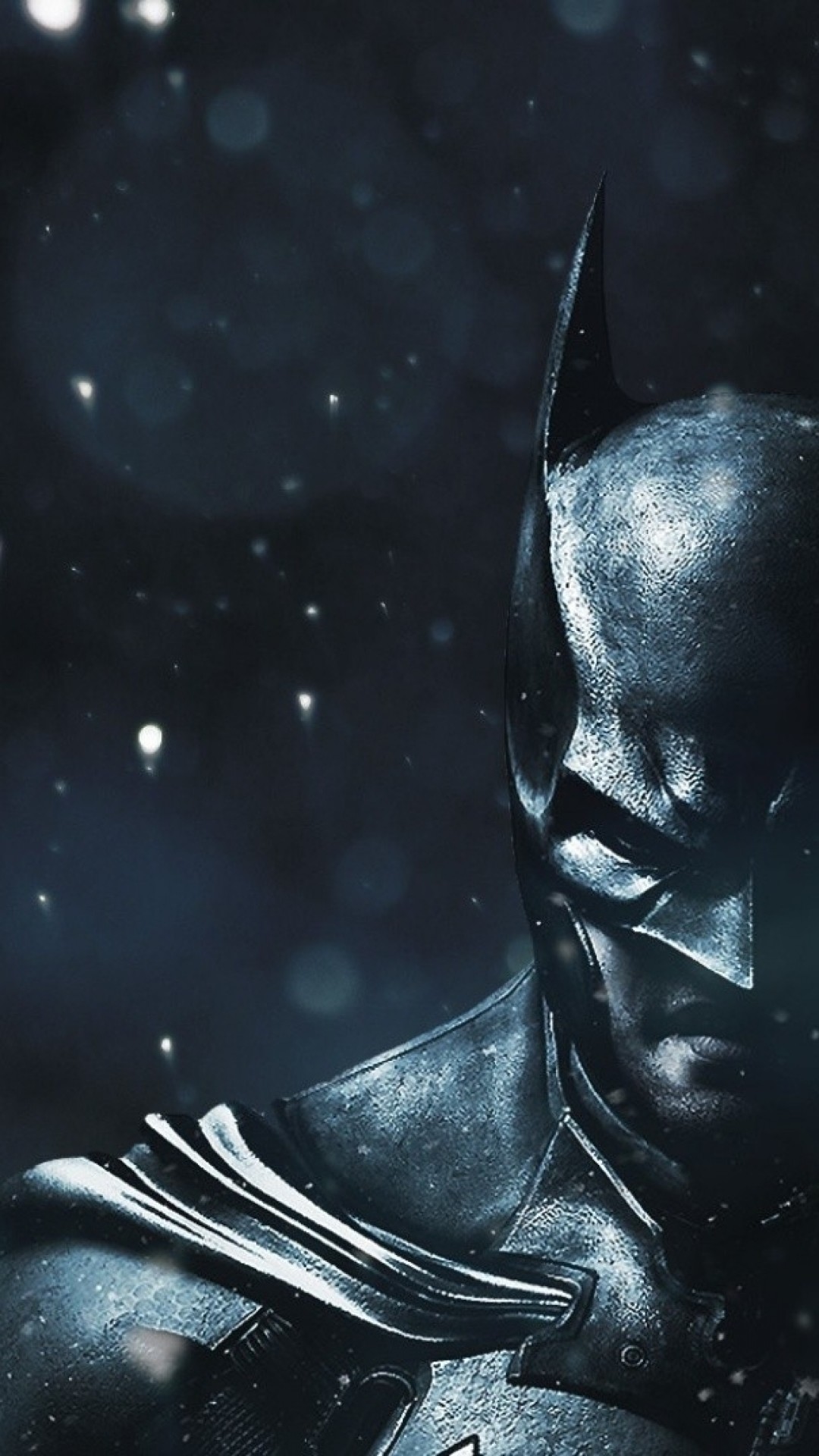 Batman, DC Comics, Supereroe, Sfondo scuro, Full HD, schermata di blocco del cellulare