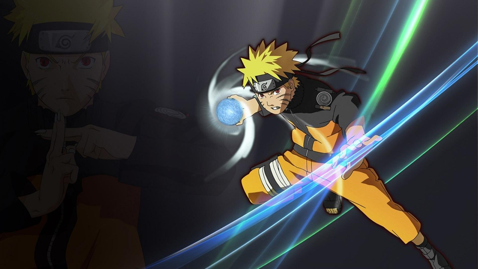 Naruto Uzumaki, Rasengan, Naruto Shippuden, 16:9 Full HD, sfondo widescreen