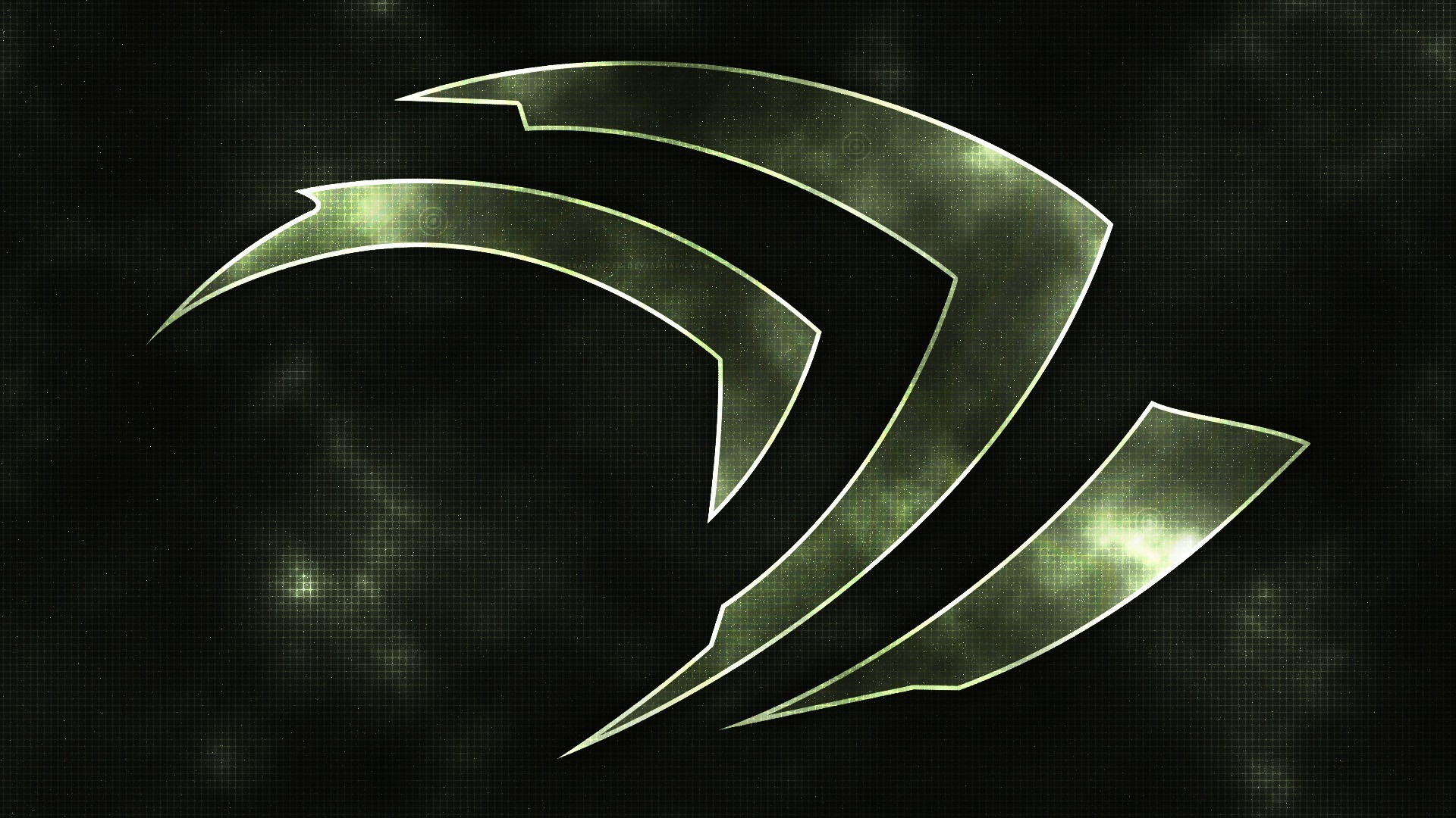 Logo Nvidia, Nvidia, Metallo, Grunge, Full HD, sfondo per PC e portatile