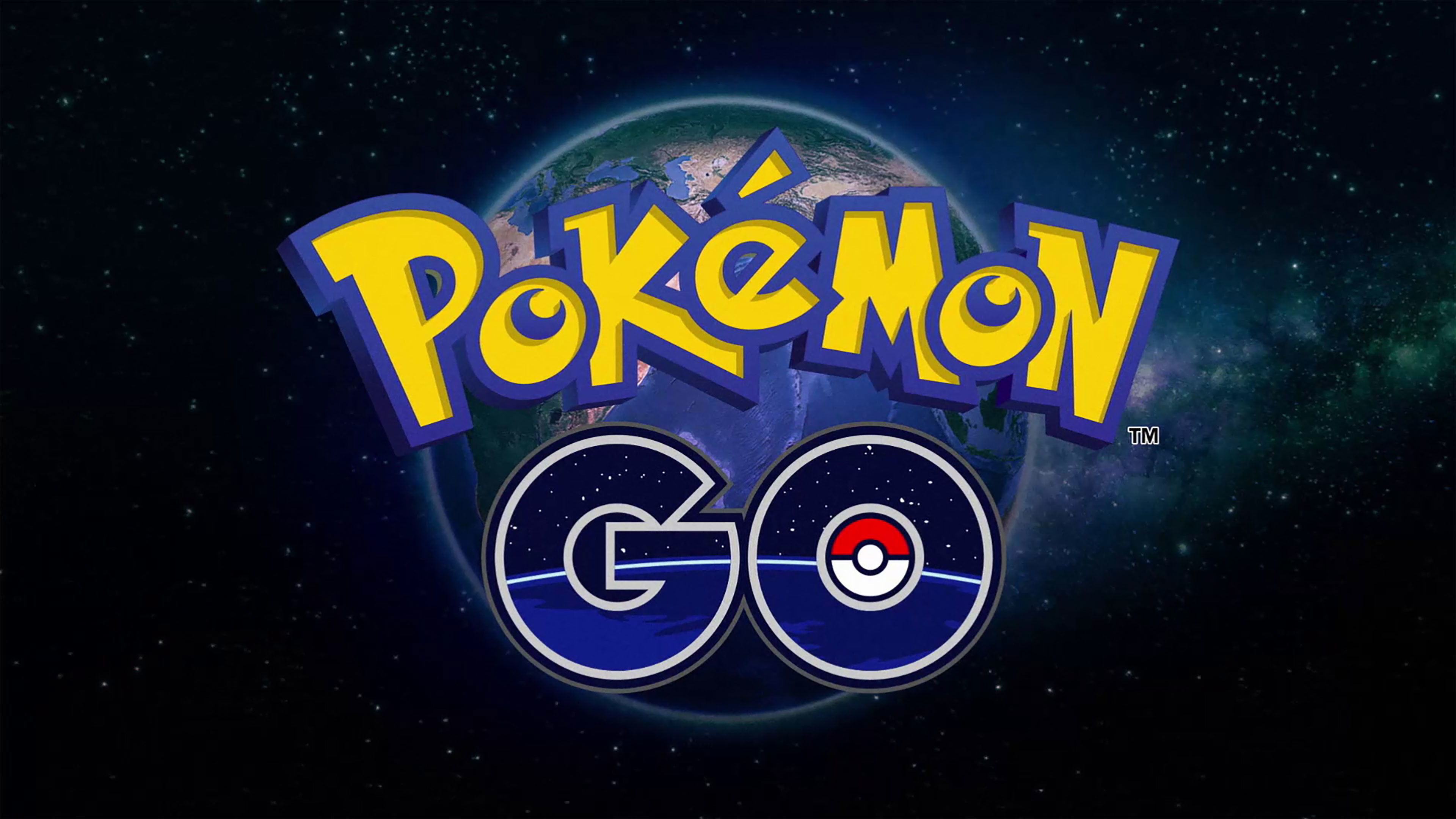 Pokémon GO, Logo, Terra, Spazio, 4K, sfondo per PC