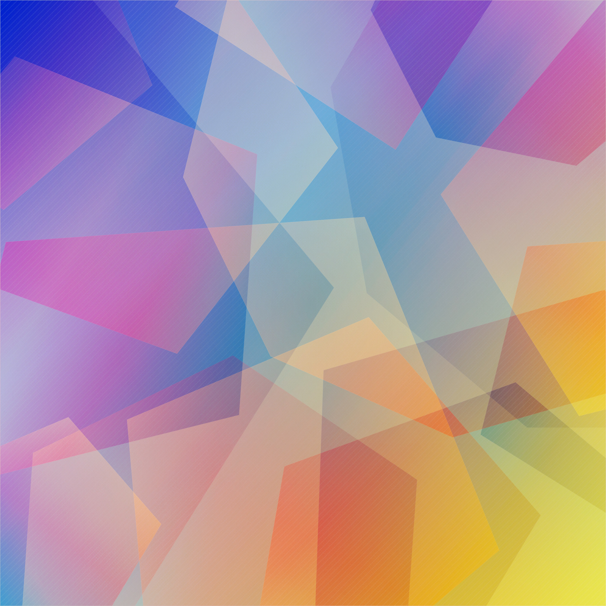 Poligoni, Pastello, Astratto, wallpaper iOS 7