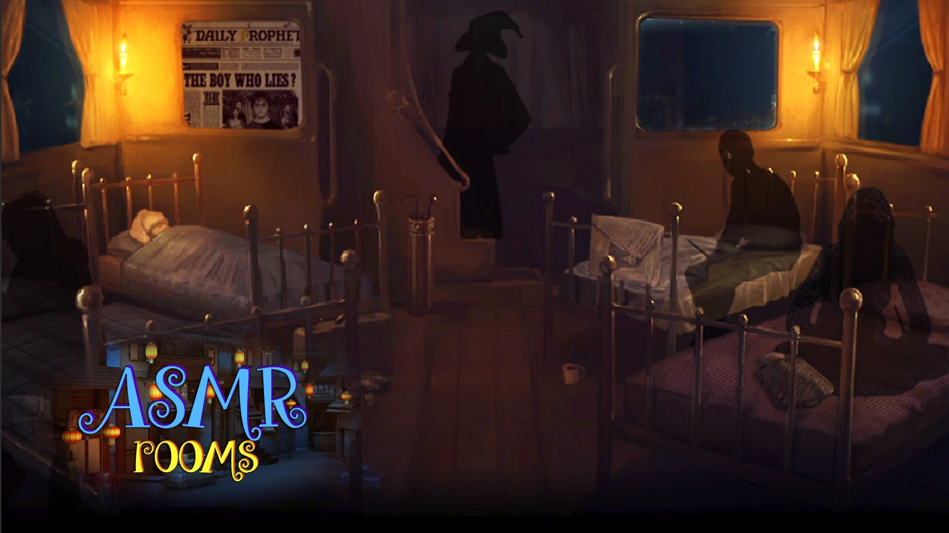 Harry Potter, Dormitorio di Grifondoro, ASMR, Interni, Full HD, sfondo per PC e portatile