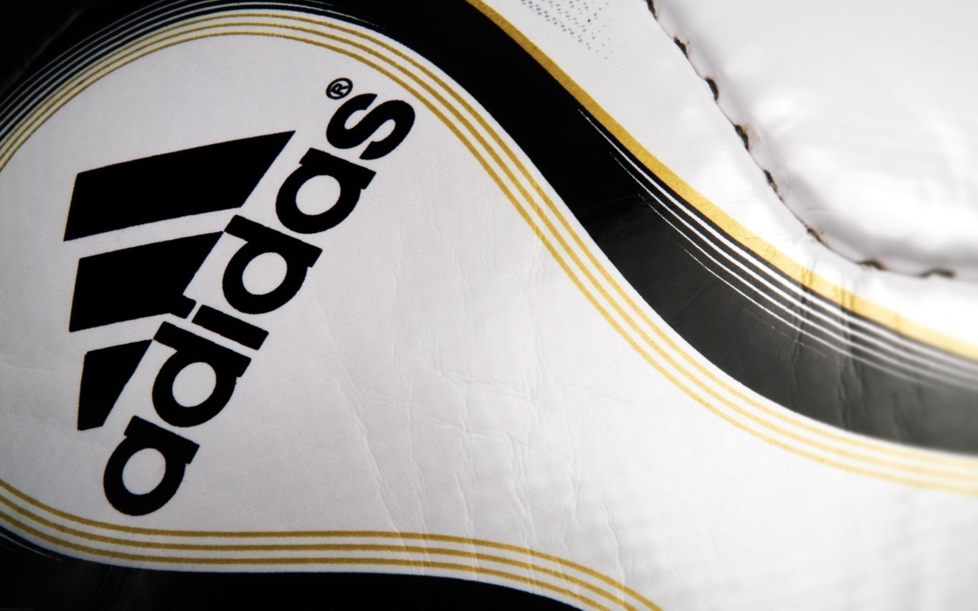 Adidas, Pallone, Logo, Primo piano, 1920x1200, immagine di sfondo