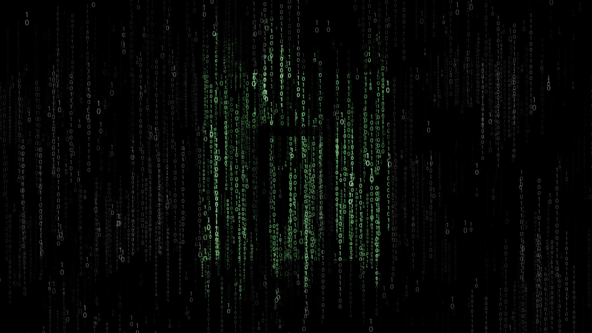 Matrix, Codice digitale, Sfondo nero, 16:9 Full HD, wallpaper widescreen