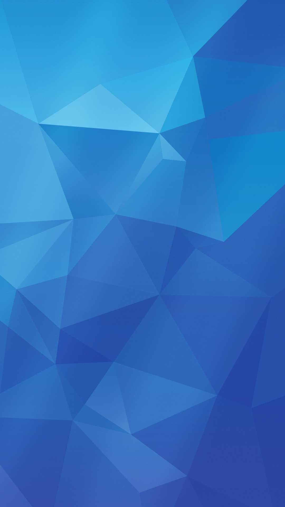 Samsung Galaxy S5, Low poly, Blu, Geometrico, wallpaper per iPhone e Android