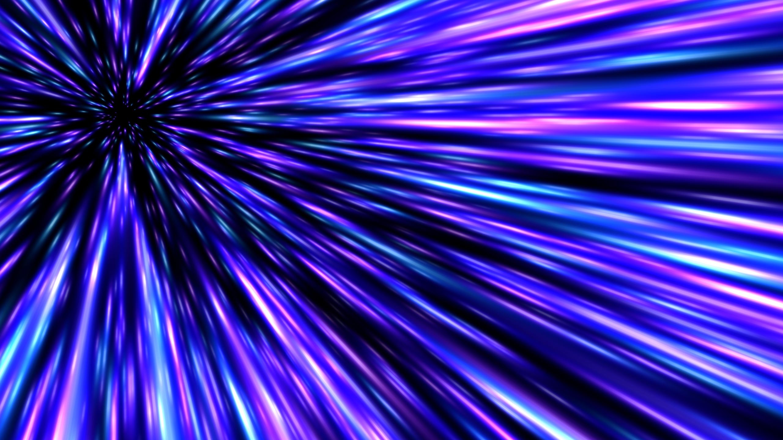 Velocità luce, Iperspazio, Viola e blu, 2K 1440p, sfondo desktop