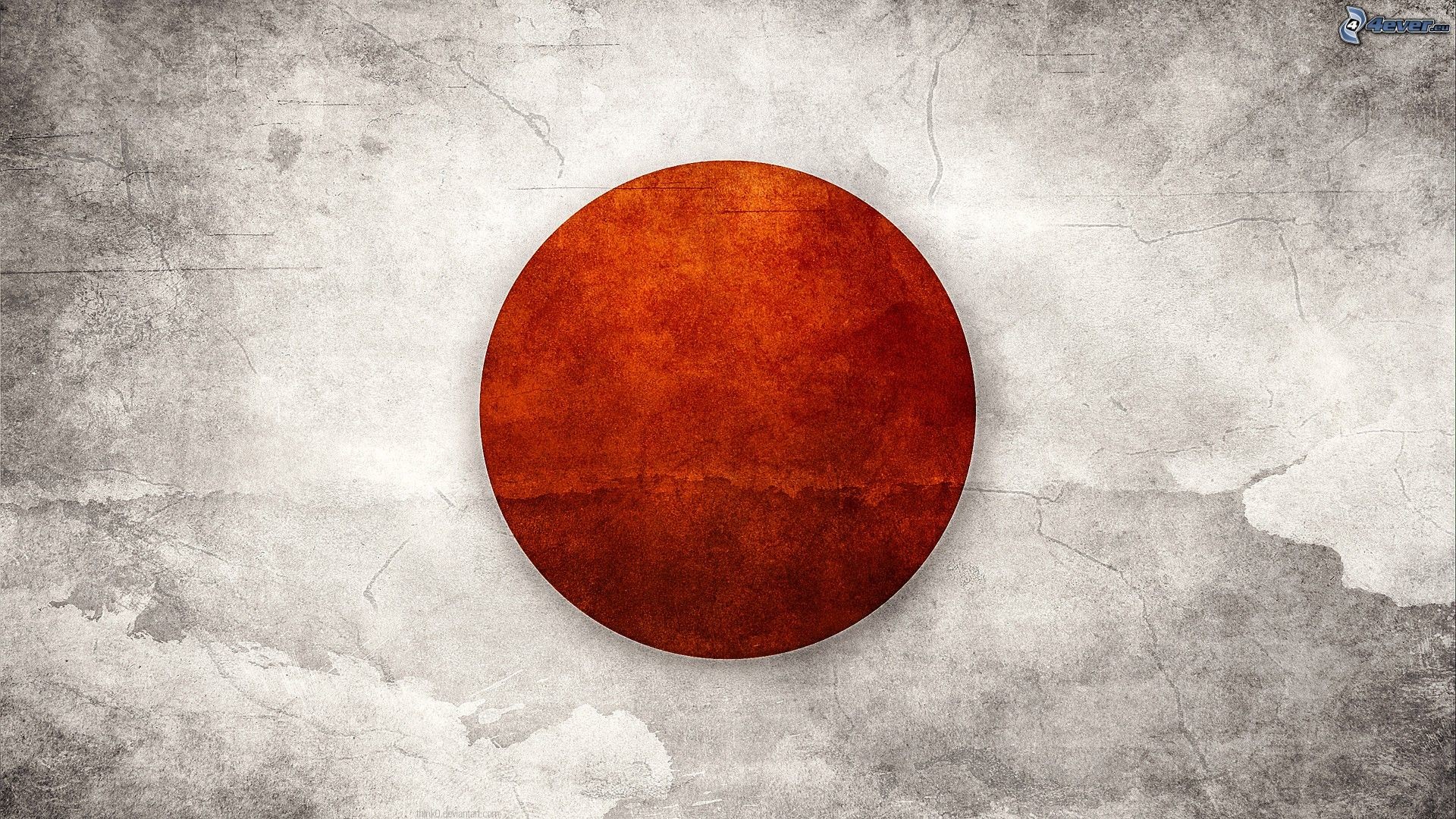 Bandiera del Giappone, Hinomaru, Grunge, 1920x1080, immagine di sfondo