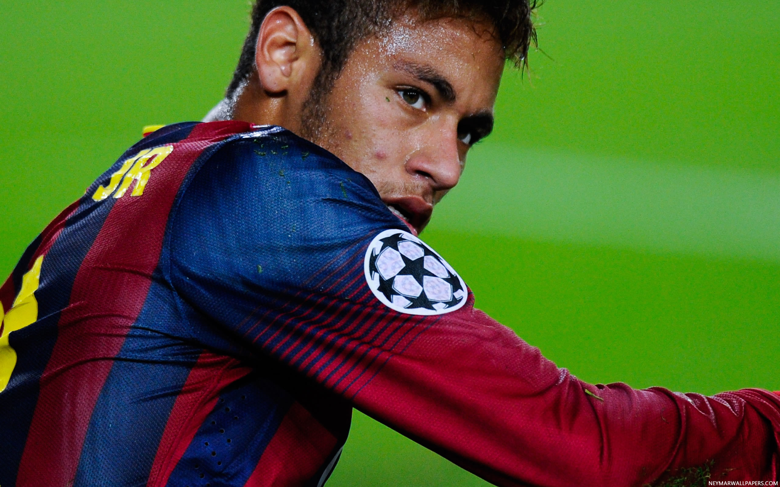 Neymar, FC Barcelona, Champions League, Primo piano, 2K, sfondo per portatile