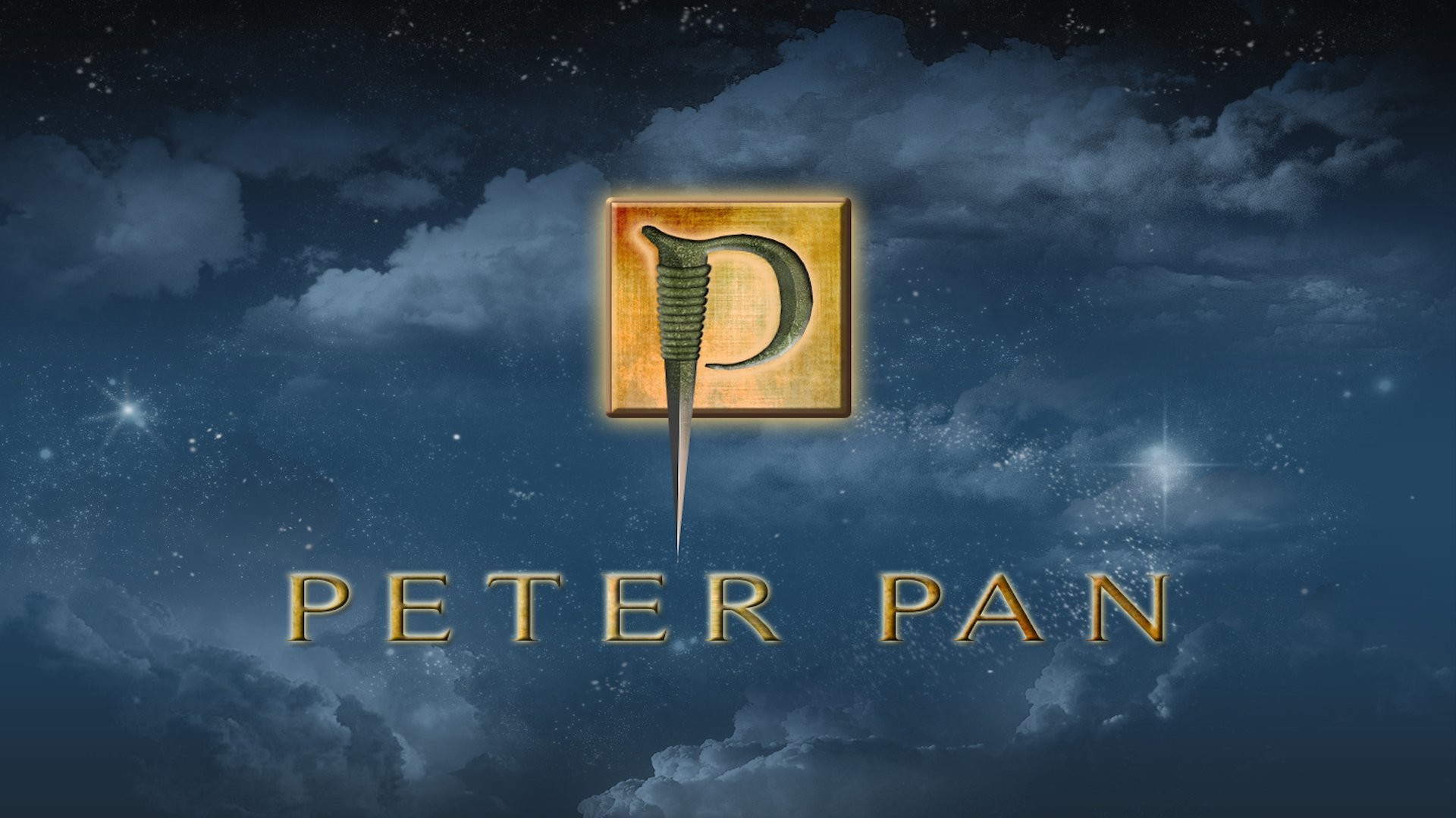 Peter Pan (2003), Logo, Cielo notturno, 16:9 Full HD, sfondo widescreen