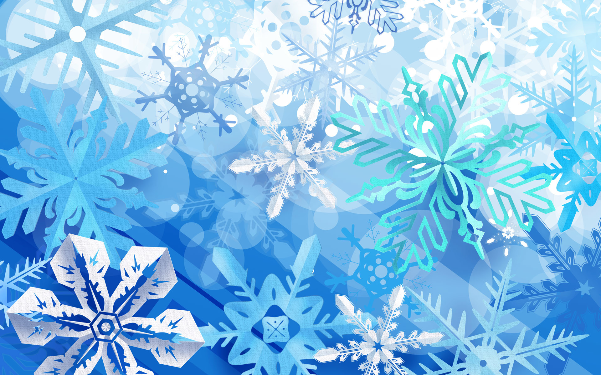 Fiocchi di neve, Blu, Inverno, 1920x1200, sfondo MacBook Pro