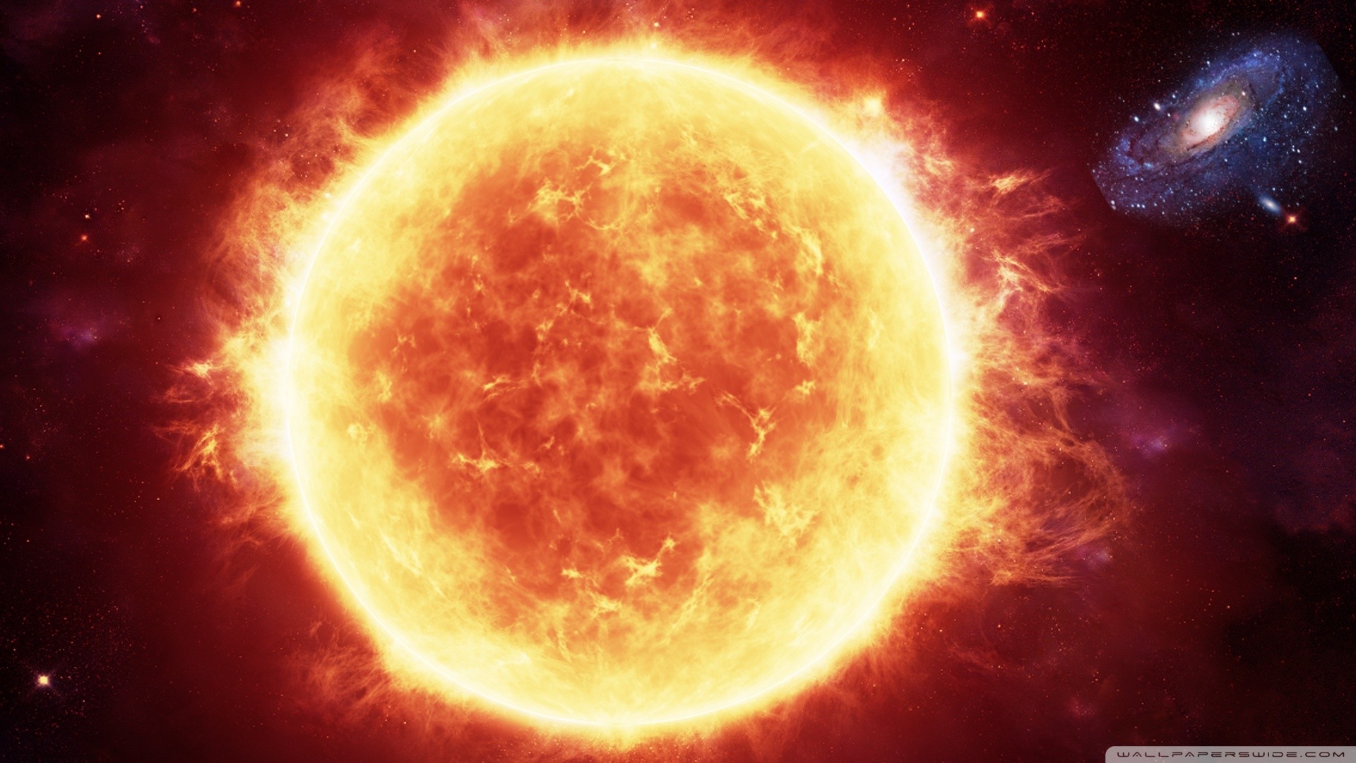 Sole, Galassia, Stella, Spazio, Full HD, wallpaper per computer