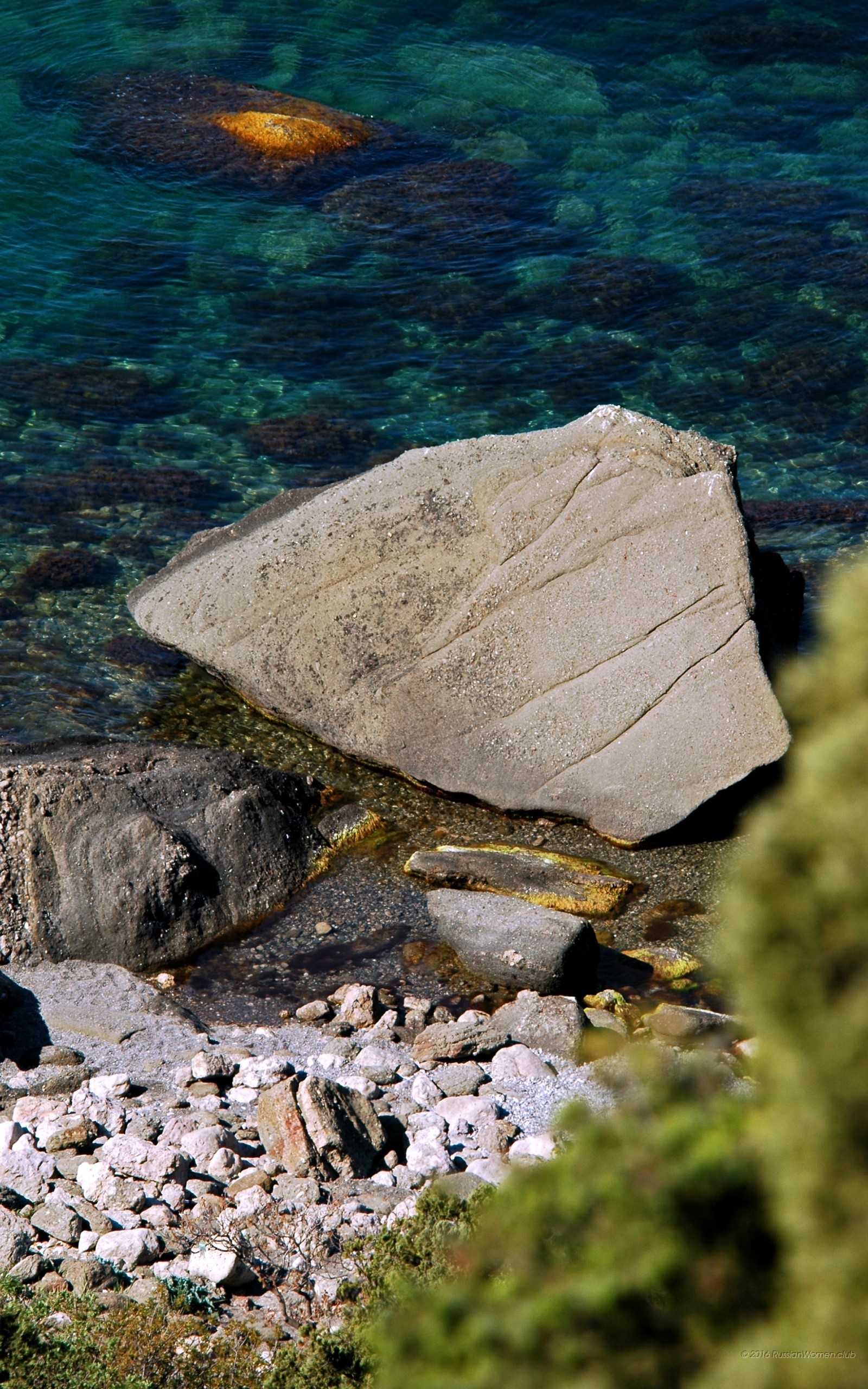 Masso, Mare, Rocce, Costa, sfondo per il tuo smartphone