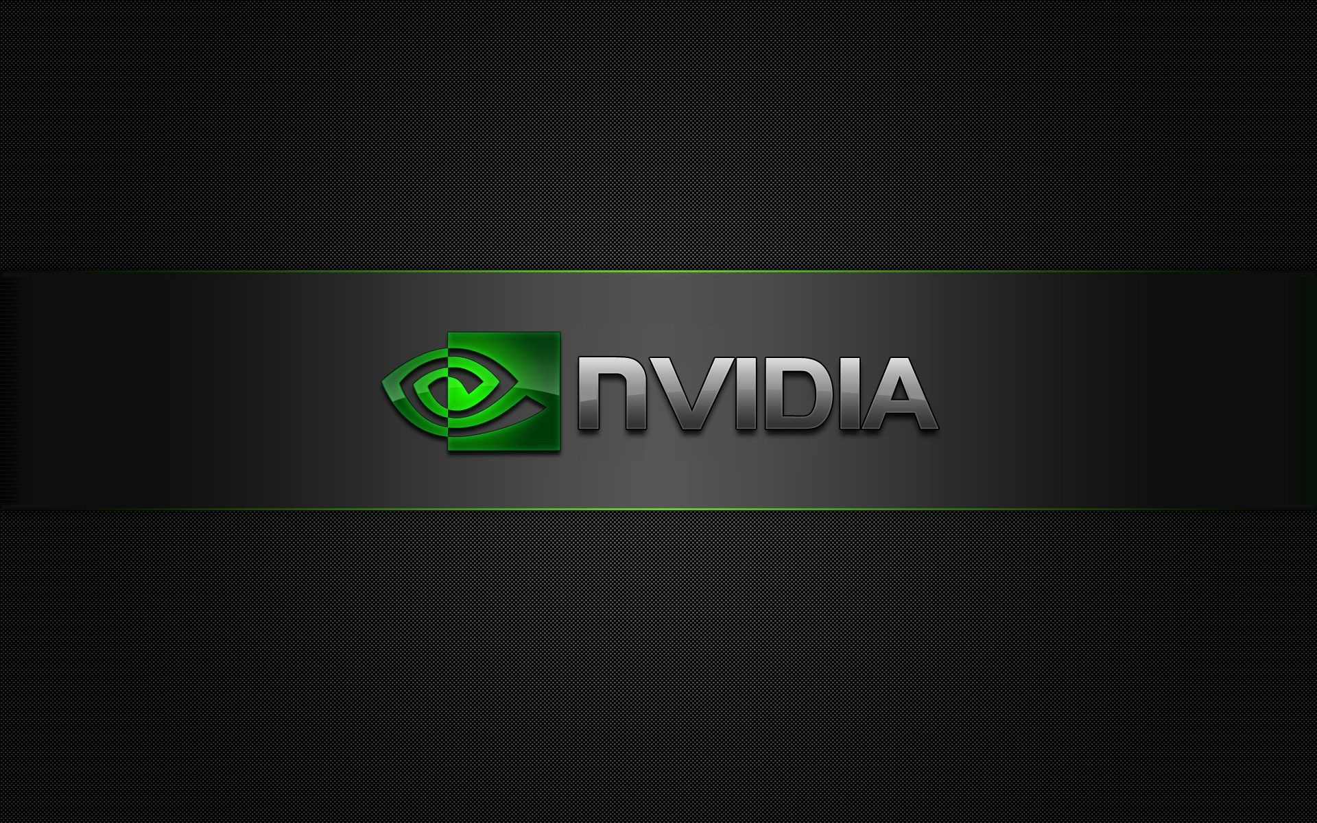 Logo Nvidia, Nvidia, Sfondo scuro, Minimal, Full HD, wallpaper per computer