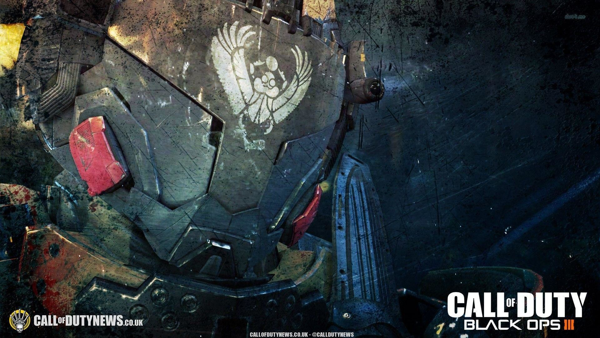 Call of Duty: Black Ops III, Armatura, Emblema, Primo piano, 16:9 Full HD, wallpaper widescreen