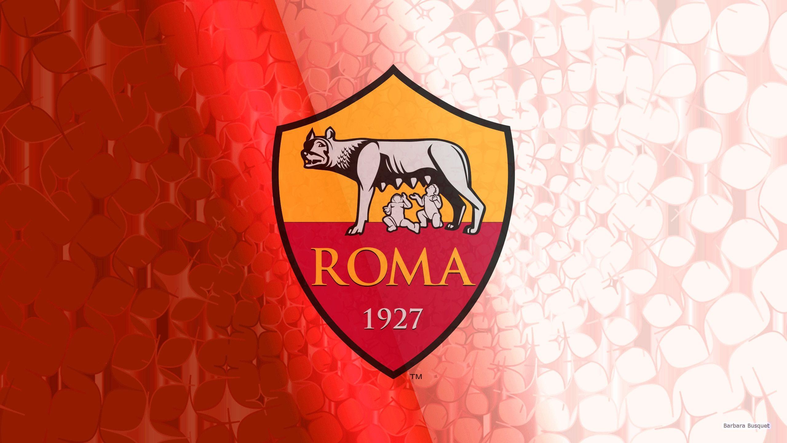 Stemma AS Roma, AS Roma, 1927, Rosso, 2K 1440p, sfondo desktop